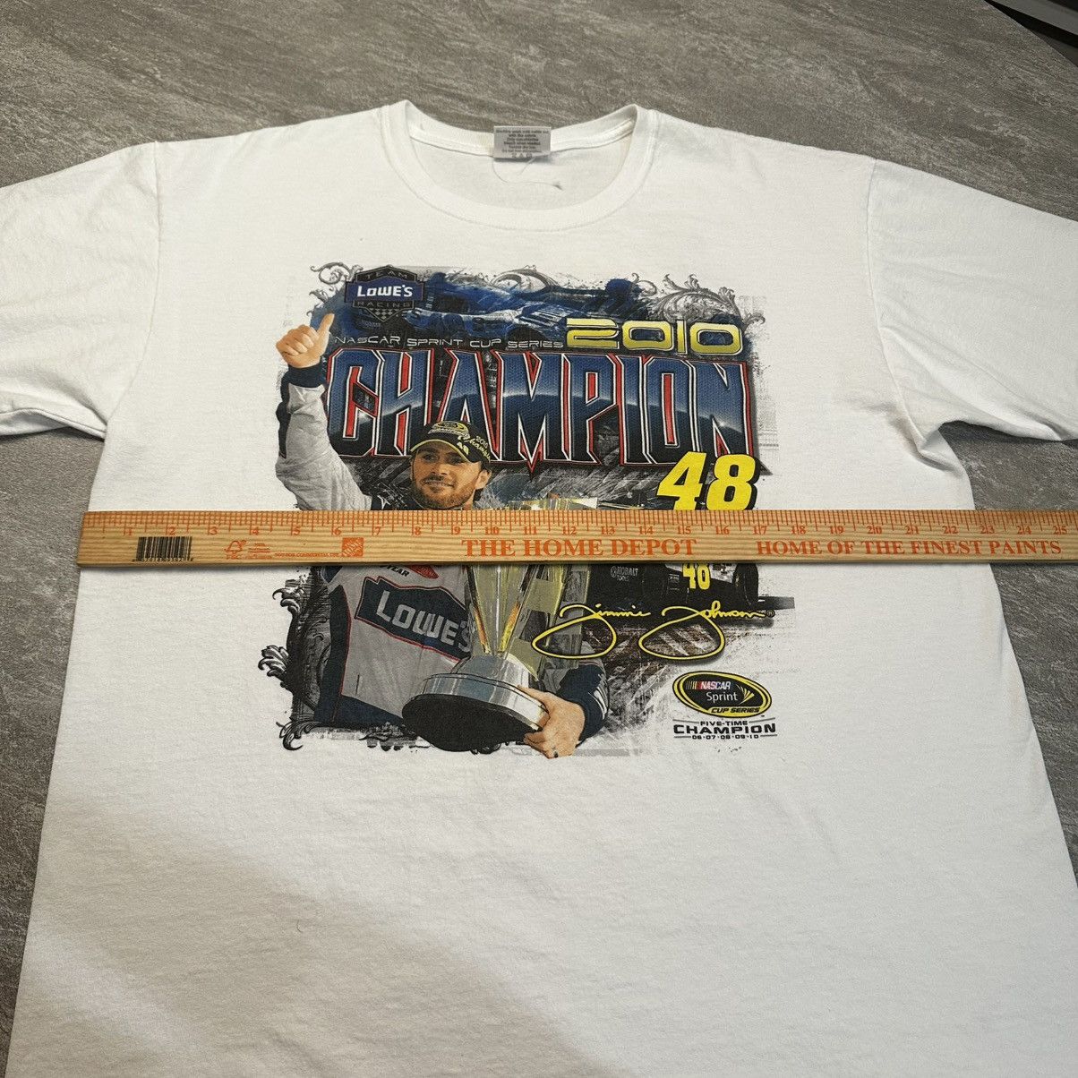 Chase Authentics × NASCAR × Vintage VTG Y2K Chase Authentics Jimmie Johnson #48 Lowes AllOver Size US XL / EU 56 / 4 - 6 Thumbnail