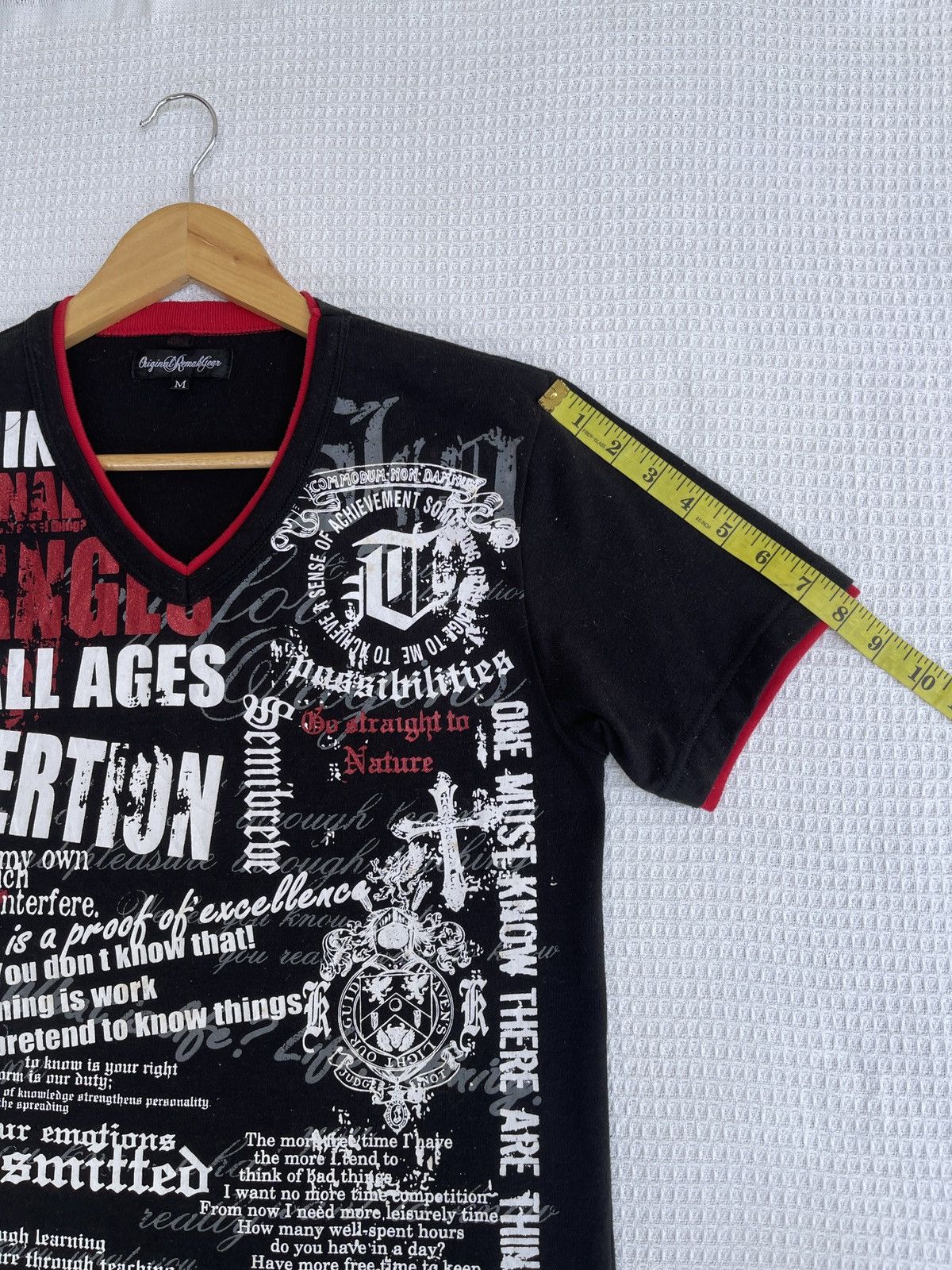 If Six Was Nine Rare🔥Vtg Japanese Original Remak Gear Punk T-Shirt Size US M / EU 48-50 / 2 - 9 Thumbnail