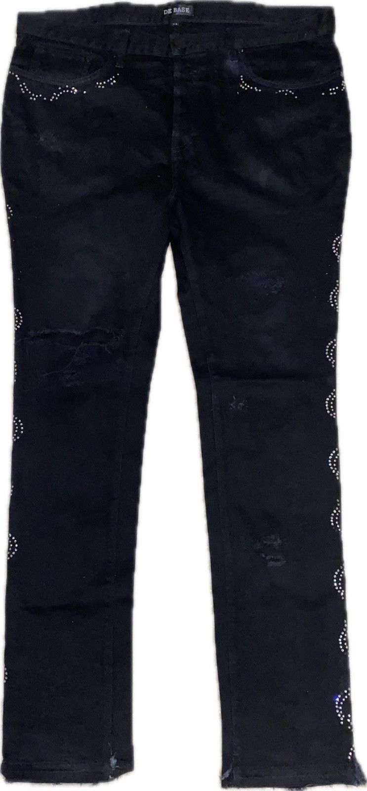 S&H SAMPLE COWBOY RS SLIM BLK DENIM