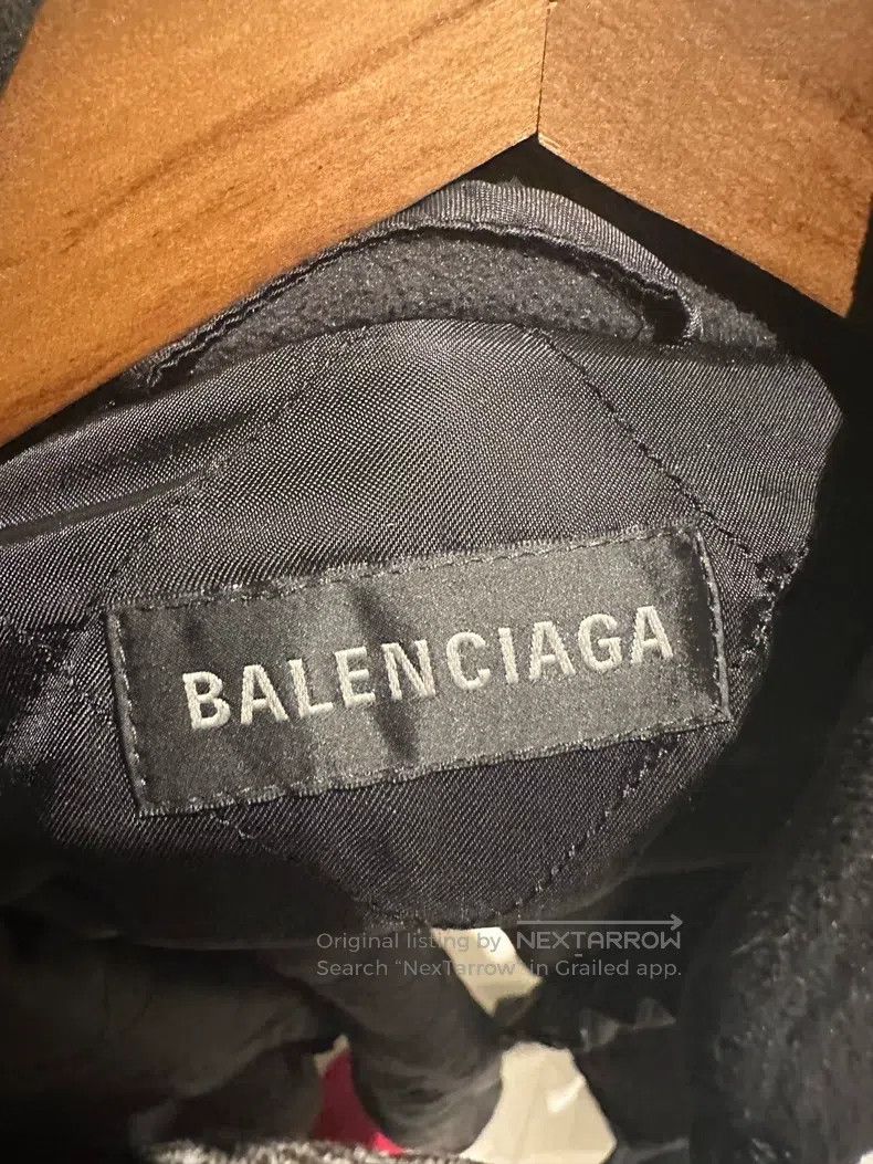 Balenciaga Balenciaga Gray Fleece Jacket Size US S / EU 44-46 / 1 - 3 Thumbnail