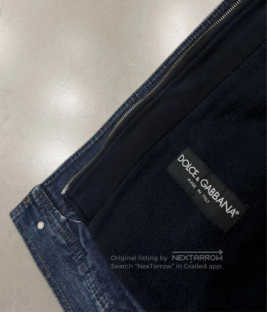 Dolce & Gabbana Dolce & Gabbana Men's Blue Denim Jacket. Size US M / EU 48-50 / 2 - 7 Thumbnail
