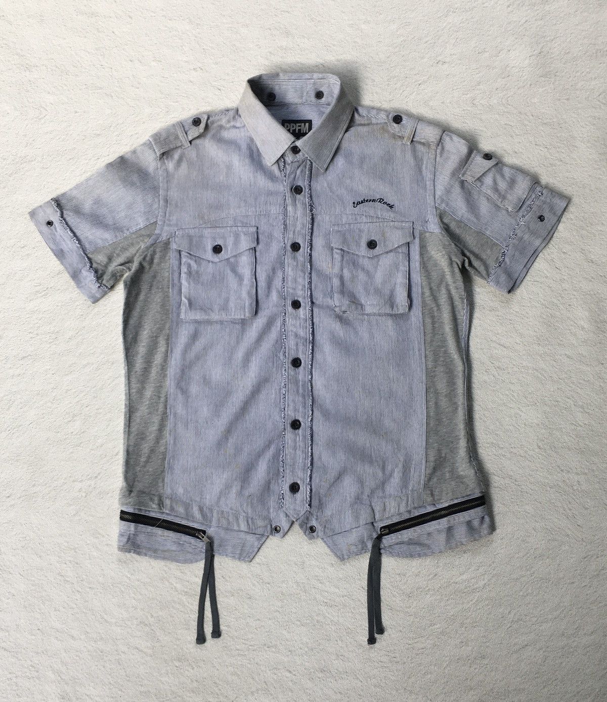 Le Grande Bleu (L.G.B.) PPFM Eastern Rock Button shirt Size US S / EU 44-46 / 1 - 1 Thumbnail