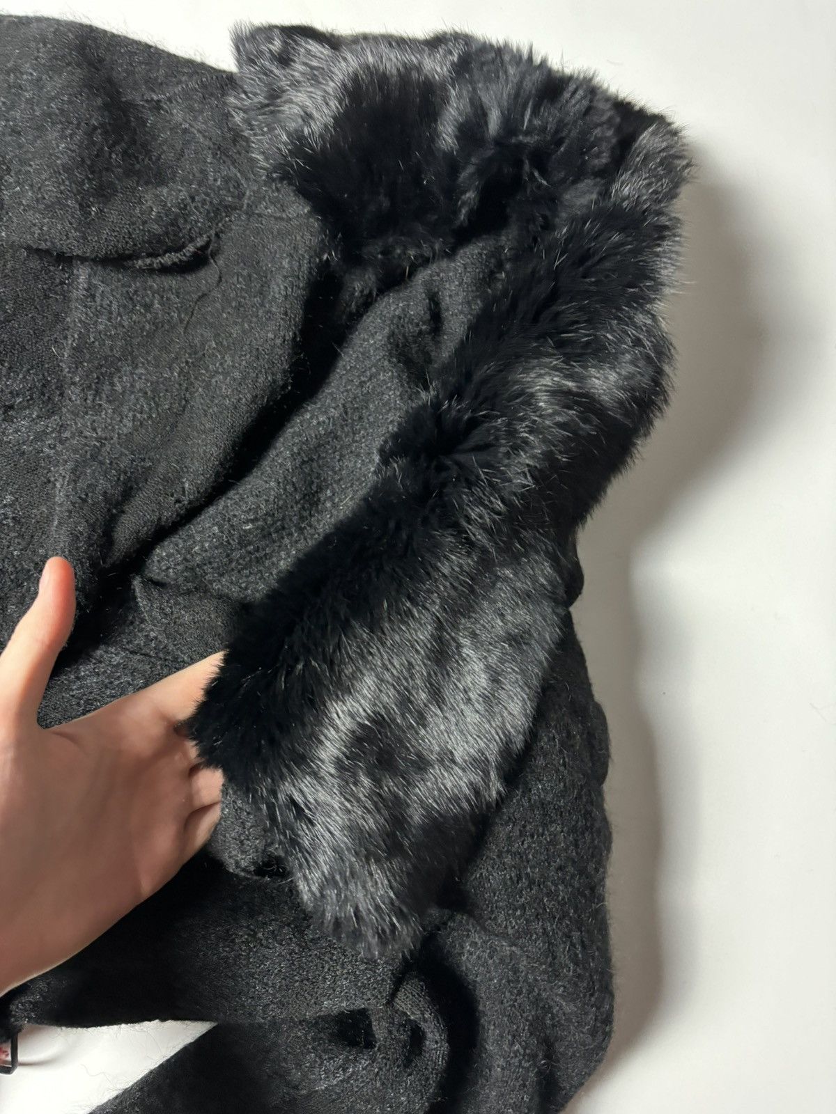Cavalli Class × Roberto Cavalli RARE 00s ROBERTO CLASS CAVALLI COAT REAL FUR Size M / US 6-8 / IT 42-44 - 4 Thumbnail