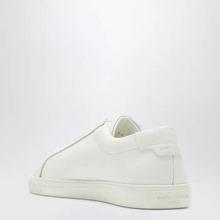 Saint Laurent Paris o1b1hav110425 Andy Sneakers in Leather in White Size US 10.5 / IT 40.5 - 4 Thumbnail