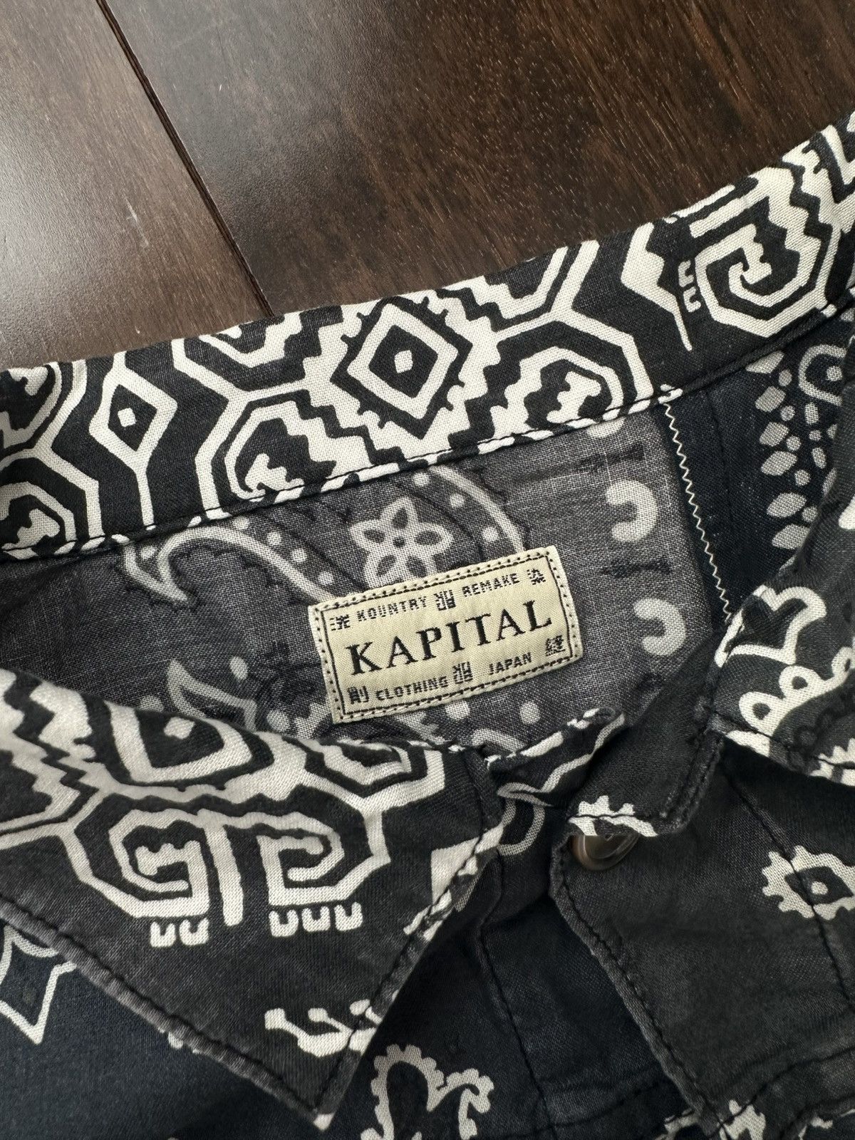 Kapital Kapital Paisley Shirt Size US XL / EU 56 / 4 - 3 Thumbnail