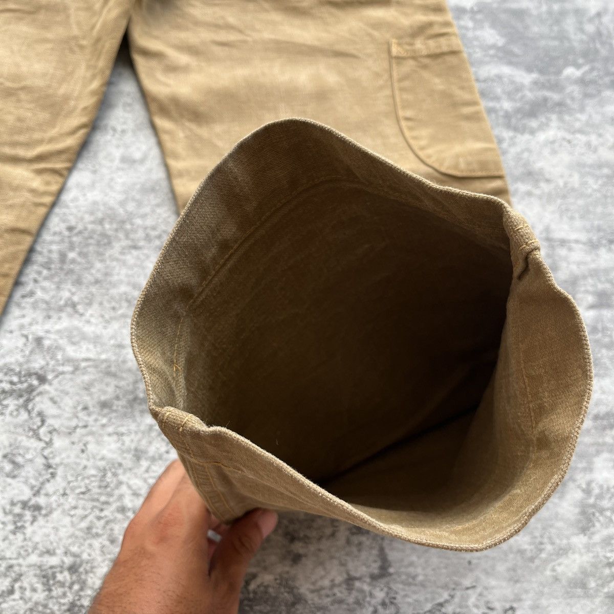 Carhartt × EIGHT-G × Japanese Brand Eight’G Carpenter Heavy Canvas Pants Size US 34 / EU 50 - 15 Thumbnail
