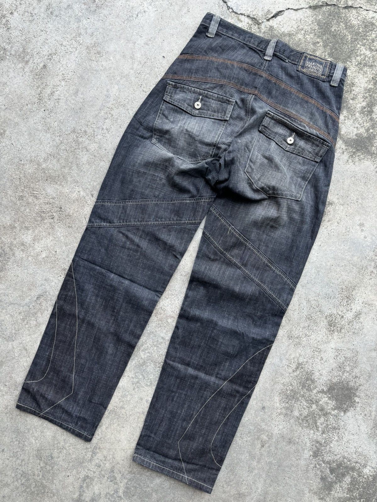 Ecko Unltd. × Marithe + Francois Girbaud Marithe Francois Girbaud X Ecko baggy jeans Size US 30 / EU 46 - 11 Thumbnail