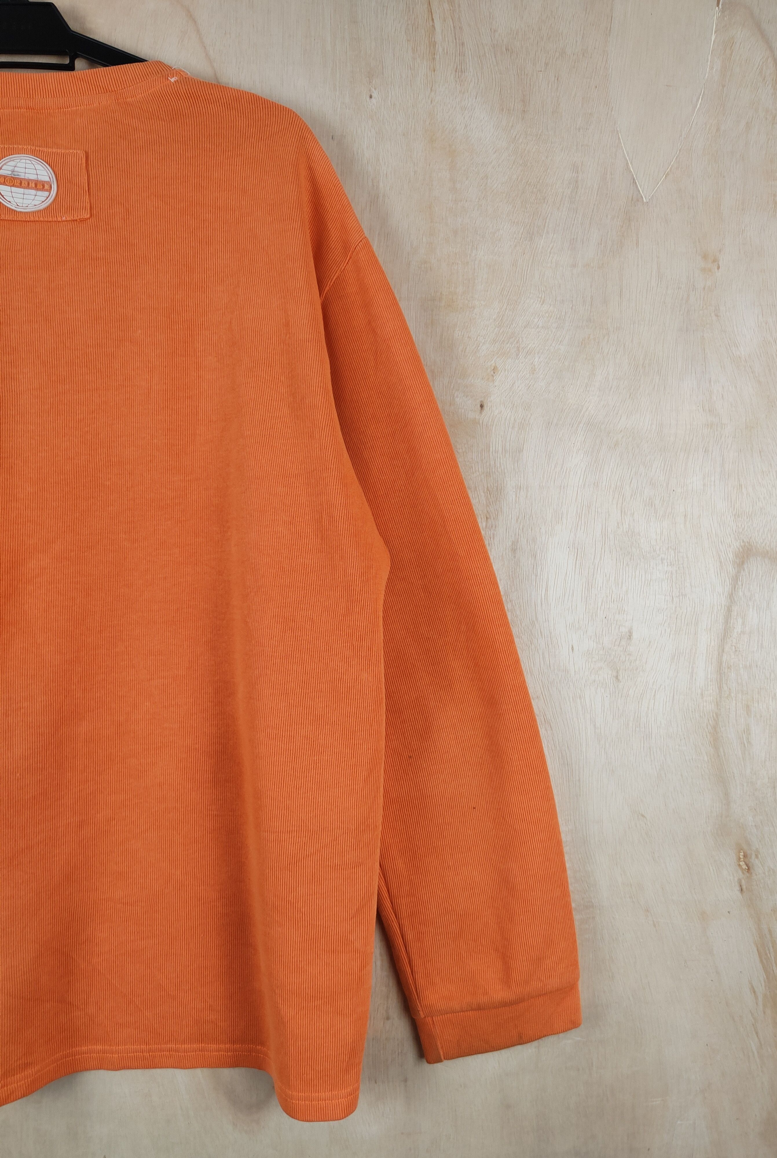 Japanese Brand × Vintage MCC 11 Orange plain Sweatshirts #S2611 Size US XL / EU 56 / 4 - 11 Thumbnail