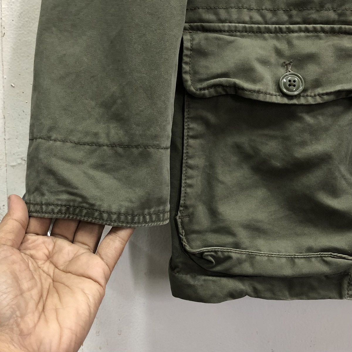 Gap GAP Men’s Green Utility Military Jacket Size US M / EU 48-50 / 2 - 7 Thumbnail