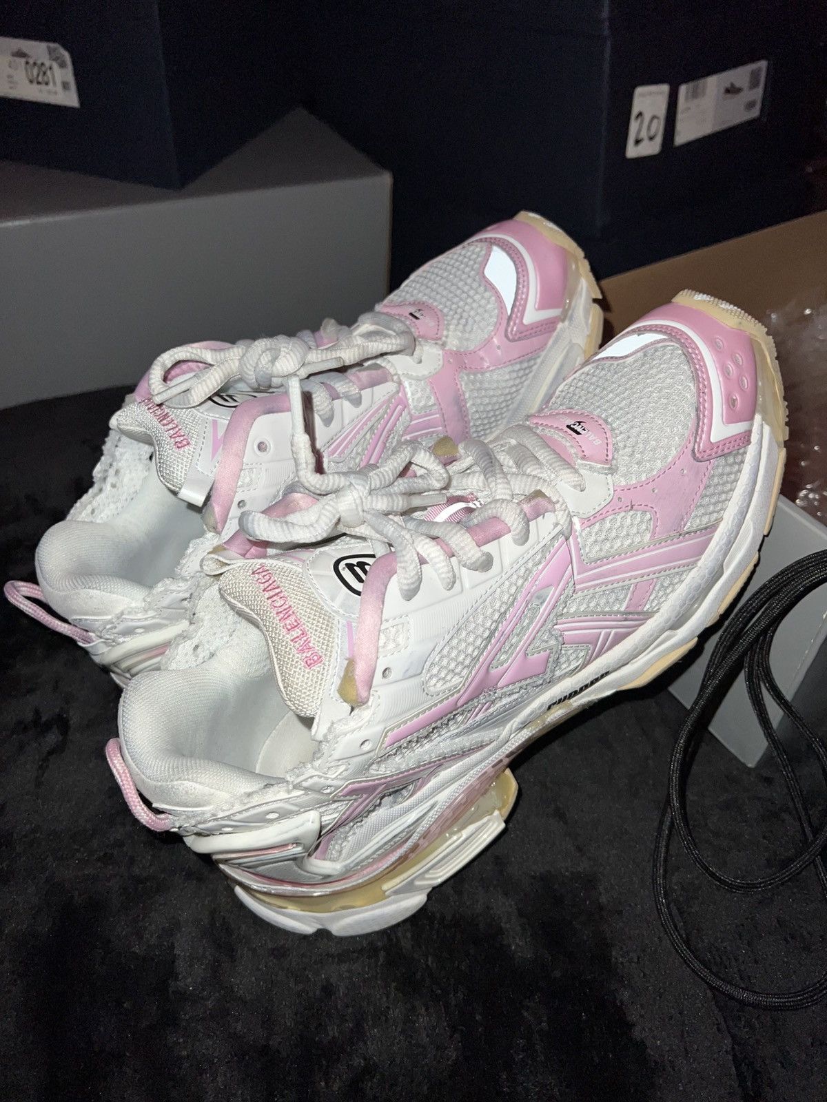 Balenciaga Balenciaga Runner “Pink/Tan” Size US 9 / EU 42 - 8 Thumbnail
