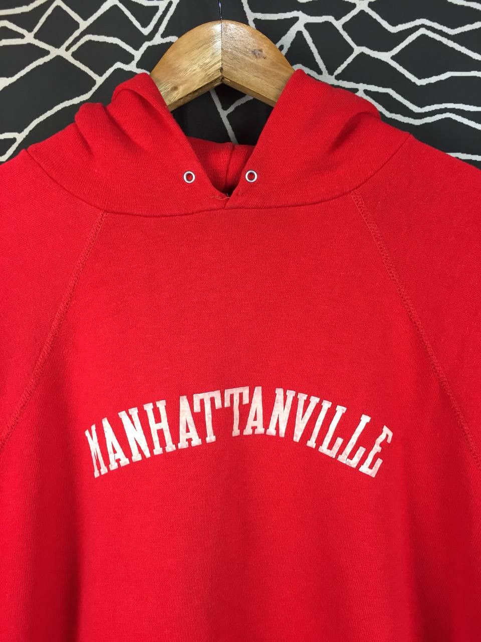 Vintage Vtg 70s 80s Collegiate Pacific Manhattanville College Hoodie Size US L / EU 52-54 / 3 - 4 Thumbnail