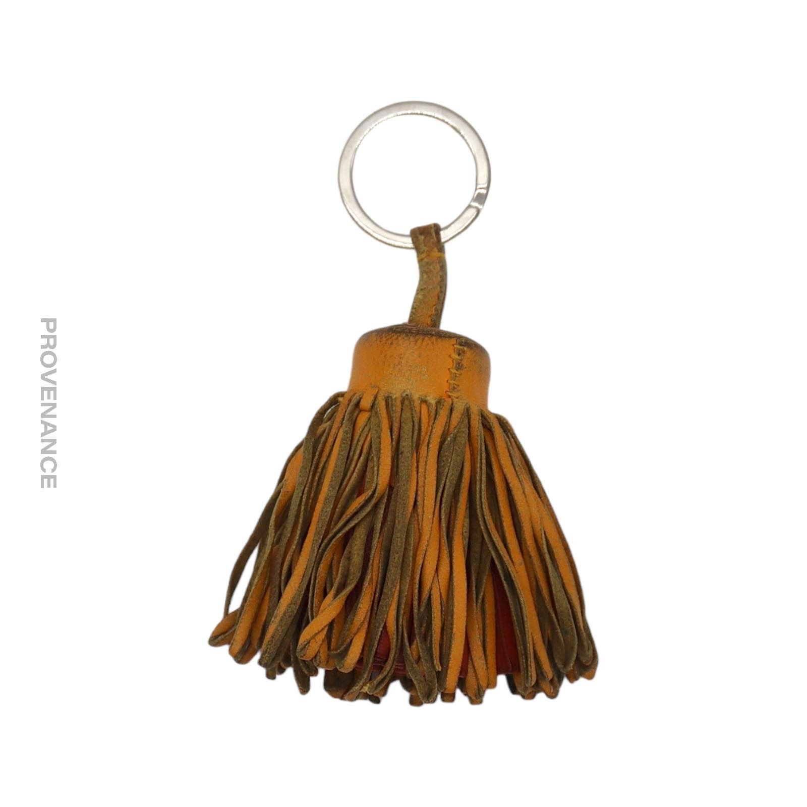 Hermes 🔴 Hermes Milo Carmen Keychain - Orange/Red Leather Size ONE SIZE - 3 Thumbnail
