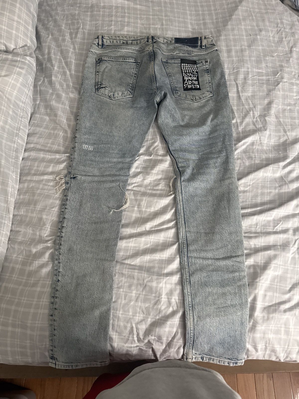 Ksubi Ksubi van winkle overkast sliced jeans Size US 32 / EU 48 - 2 Thumbnail