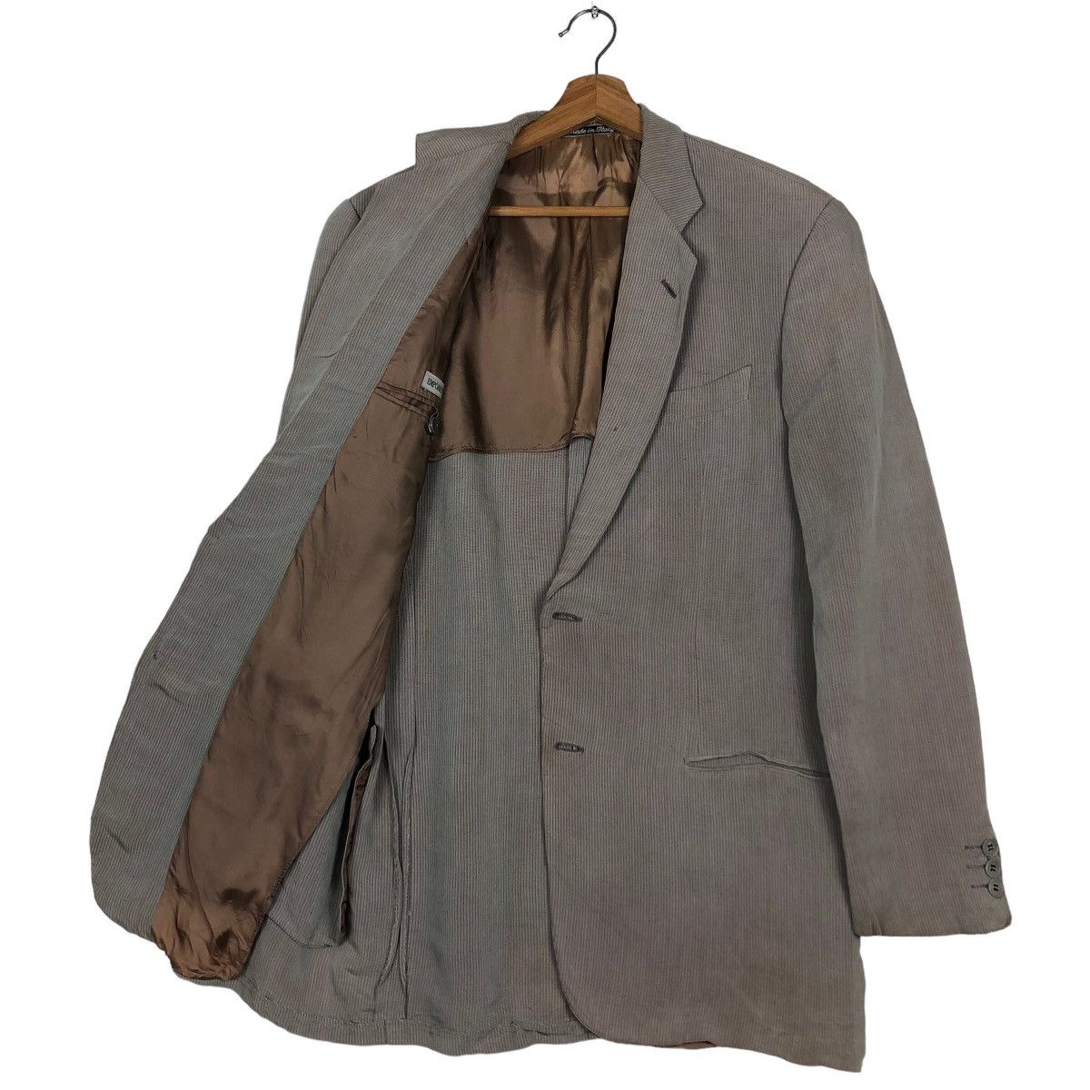 Emporio Armani Vtg Emperio Armani Made in Italy Chore Jacket Double Breast Size US M / EU 48-50 / 2 - 11 Thumbnail