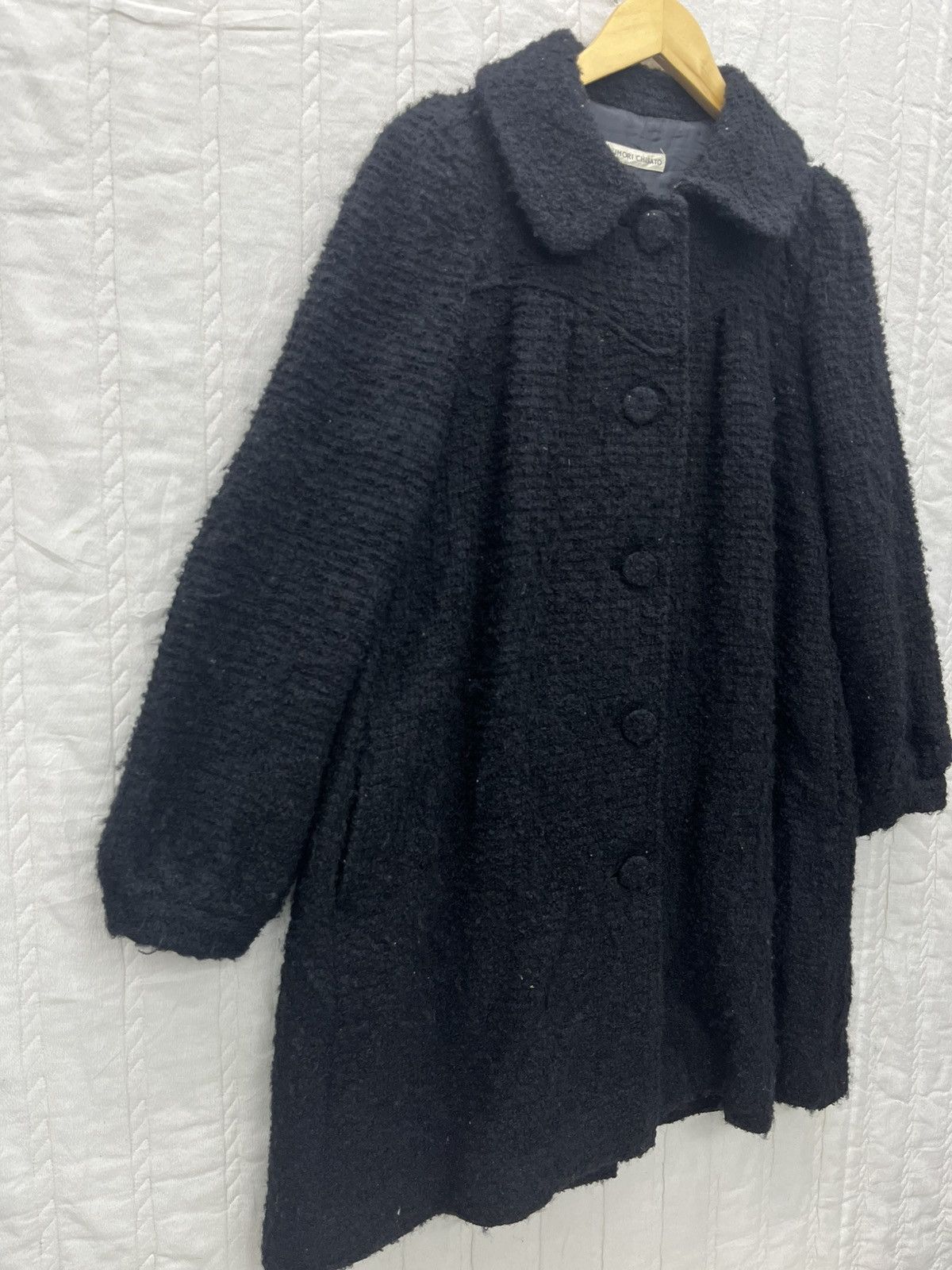 Issey Miyake ARCHIVE🔥ISSEY MIYAKE TSUMORI CHISATO WOOL RUFFLE JACKET Size M / US 6-8 / IT 42-44 - 2 Thumbnail