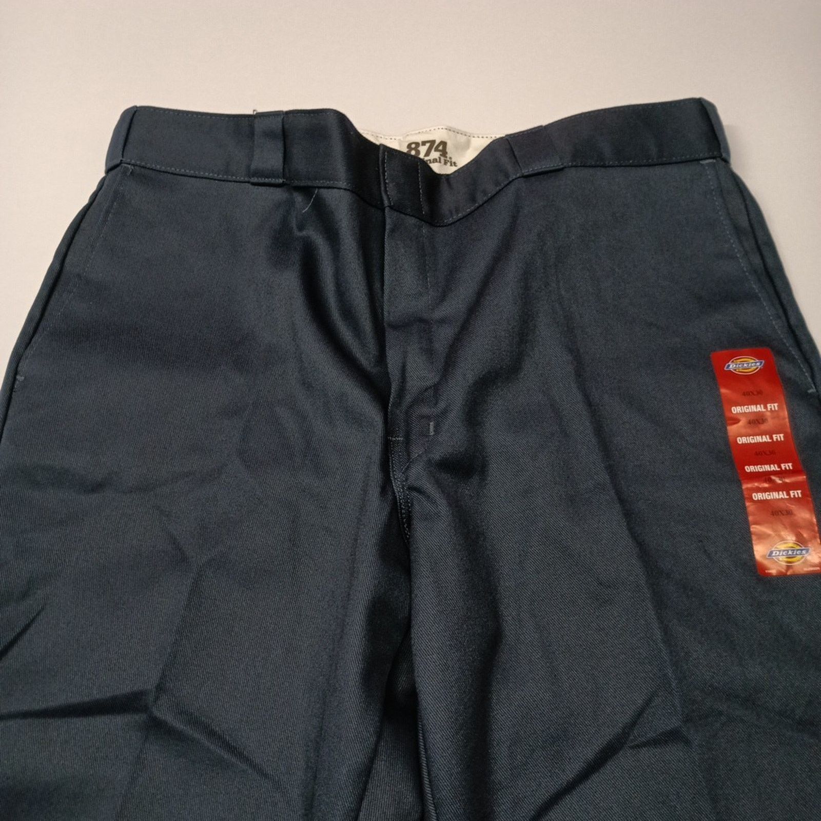 Dickies Dickies 874 Work Pants Men's 40x30 Flex Blue Original Fit Size US 40 / EU 56 - 4 Thumbnail