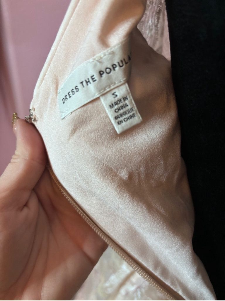 Dress the Population Dress the Population Dress, Pink, Size S Size S / US 4 / IT 40 - 4 Thumbnail