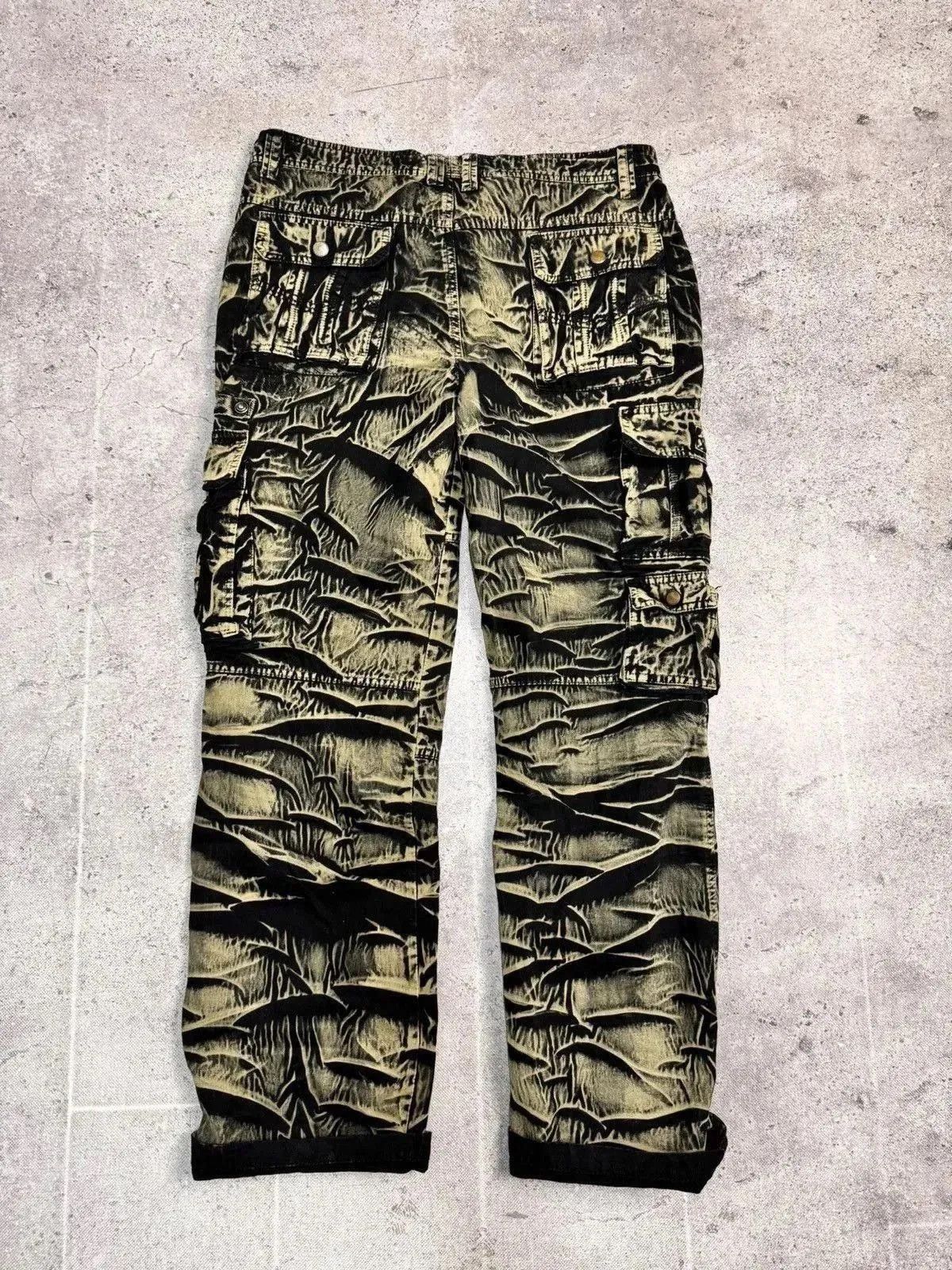 Japanese Brand G-Star raw Bondage Cargo Pants Dolce Gabbana Style Y2K Japan Size US 34 / EU 50 - 8 Thumbnail