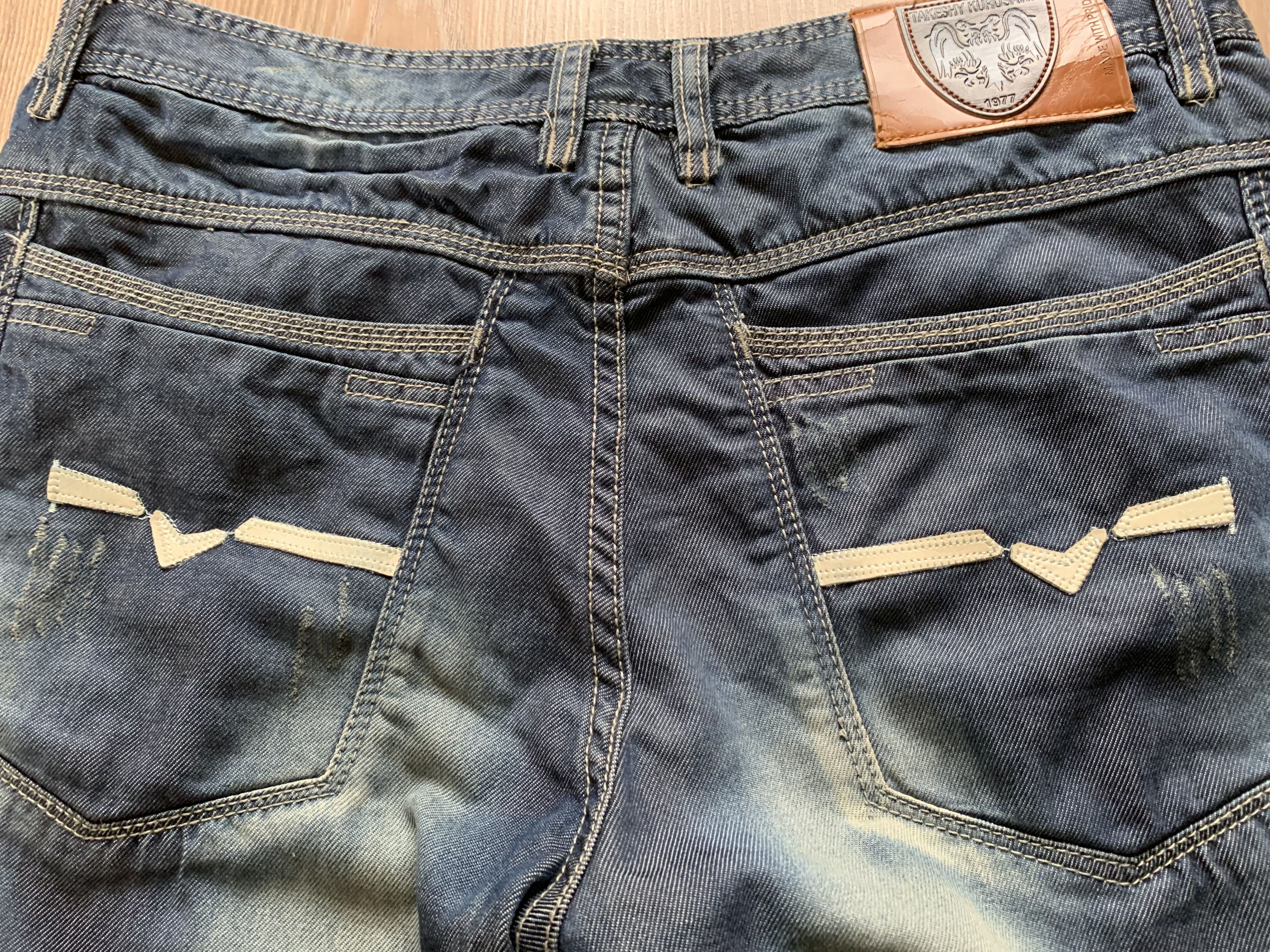 Japanese Brand × Takeshy Kurosawa Takeshy Kurosawa Distressed Jeans Size US 33 - 10 Thumbnail