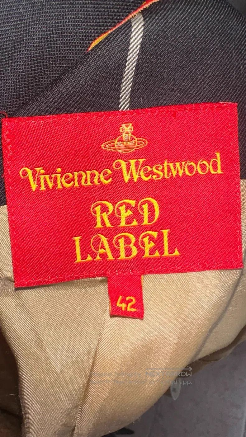 Vivienne Westwood Vivienne Westwood Black large V-neck suit, 100% wool Size M / US 6-8 / IT 42-44 - 7 Thumbnail