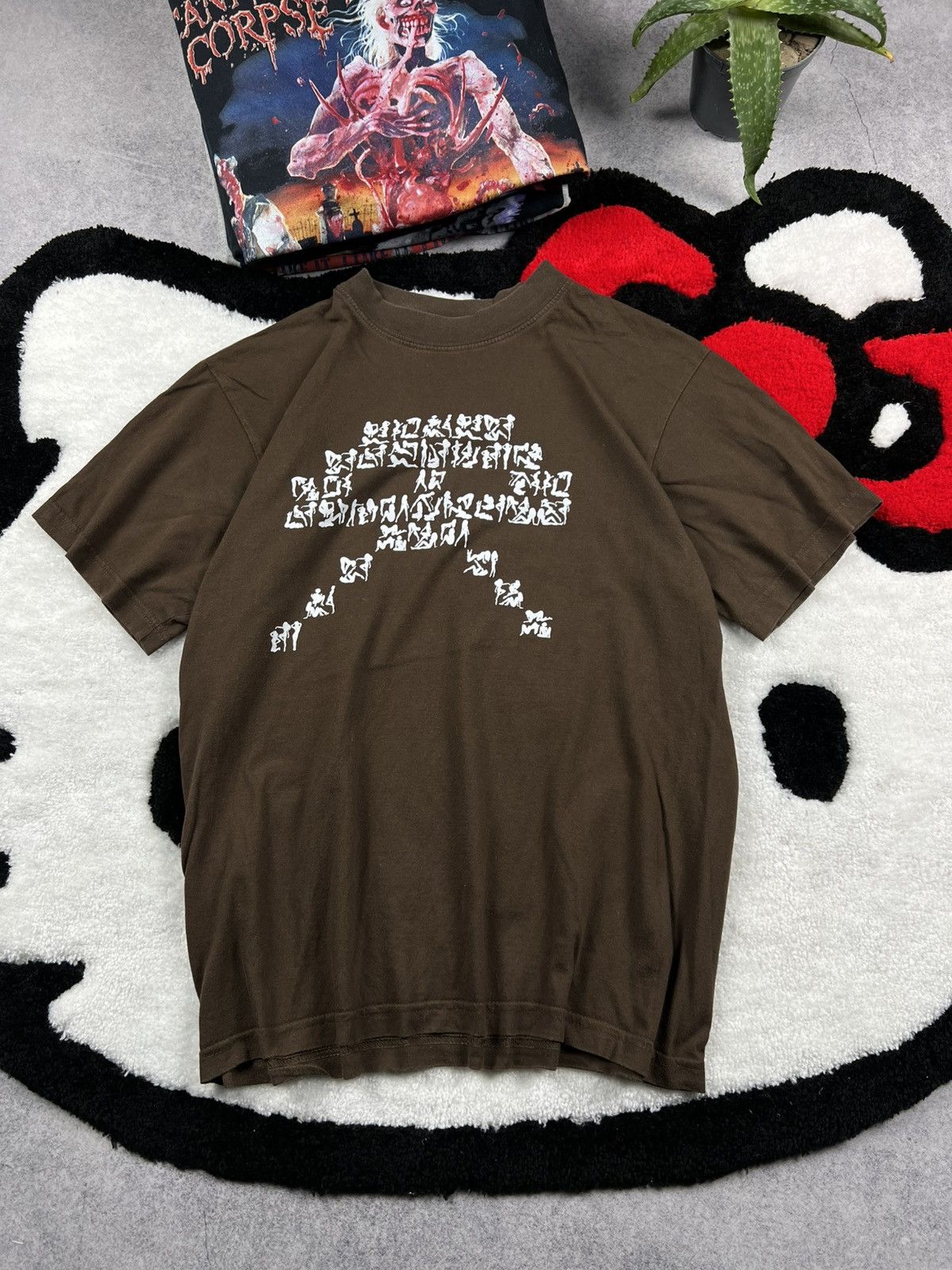 Vintage Vintage Pornophonique Kamasutra Porn Japanese Y2K Tee Shirt Size US M / EU 48-50 / 2 - 1 Thumbnail