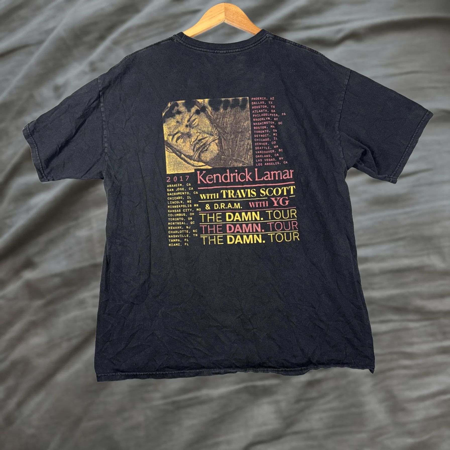 Kendrick Lamar Damn Tour Shirt | Grailed
