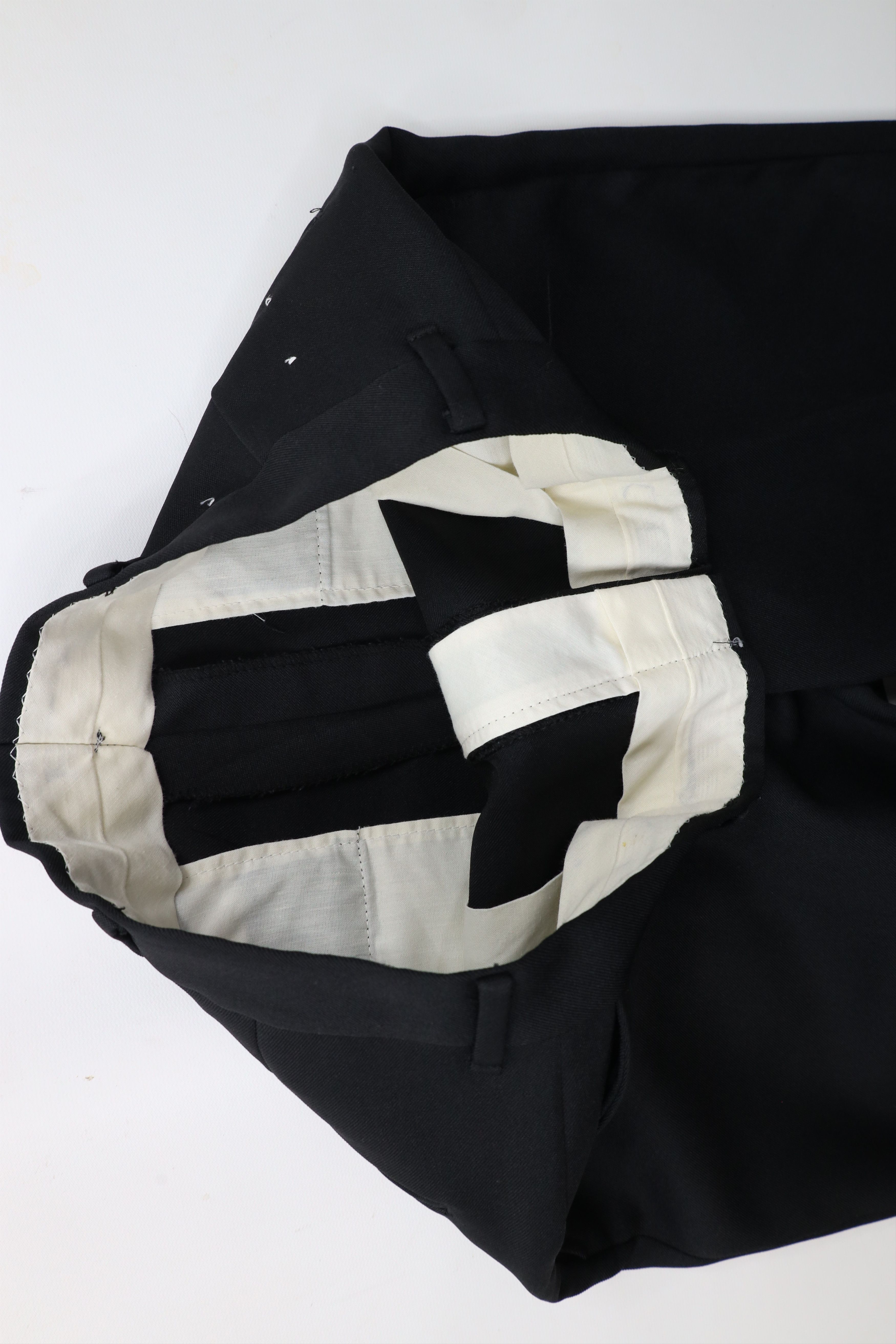 Vintage Vintage 70s Streetwear Flared Chinos Chino Pants Black USA Size US 30 / EU 46 - 6 Thumbnail