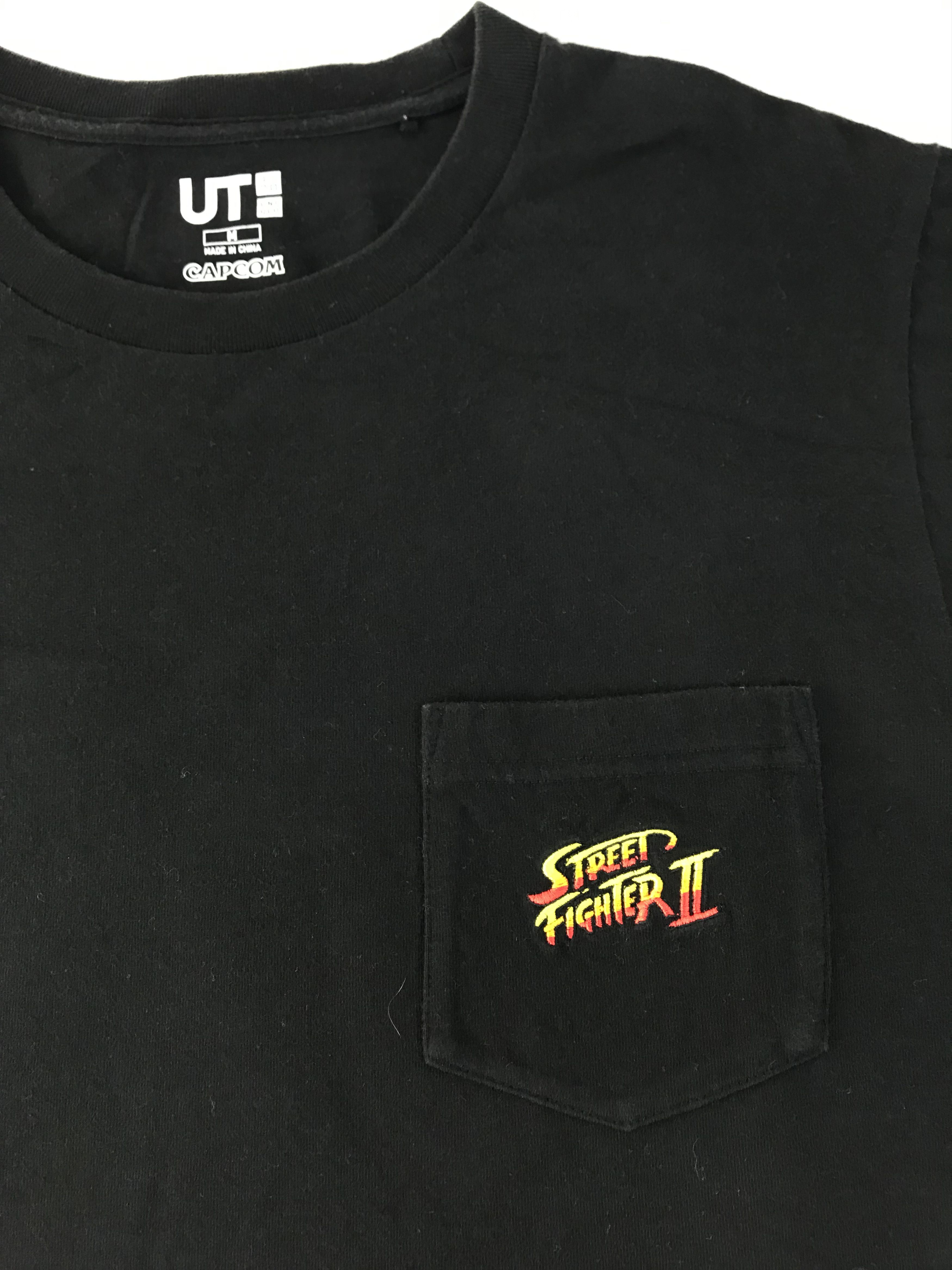 Japanese Brand Capcom USA Street Fighter 16 Bit Graphic Box Printed Tee Size US M / EU 48-50 / 2 - 4 Thumbnail
