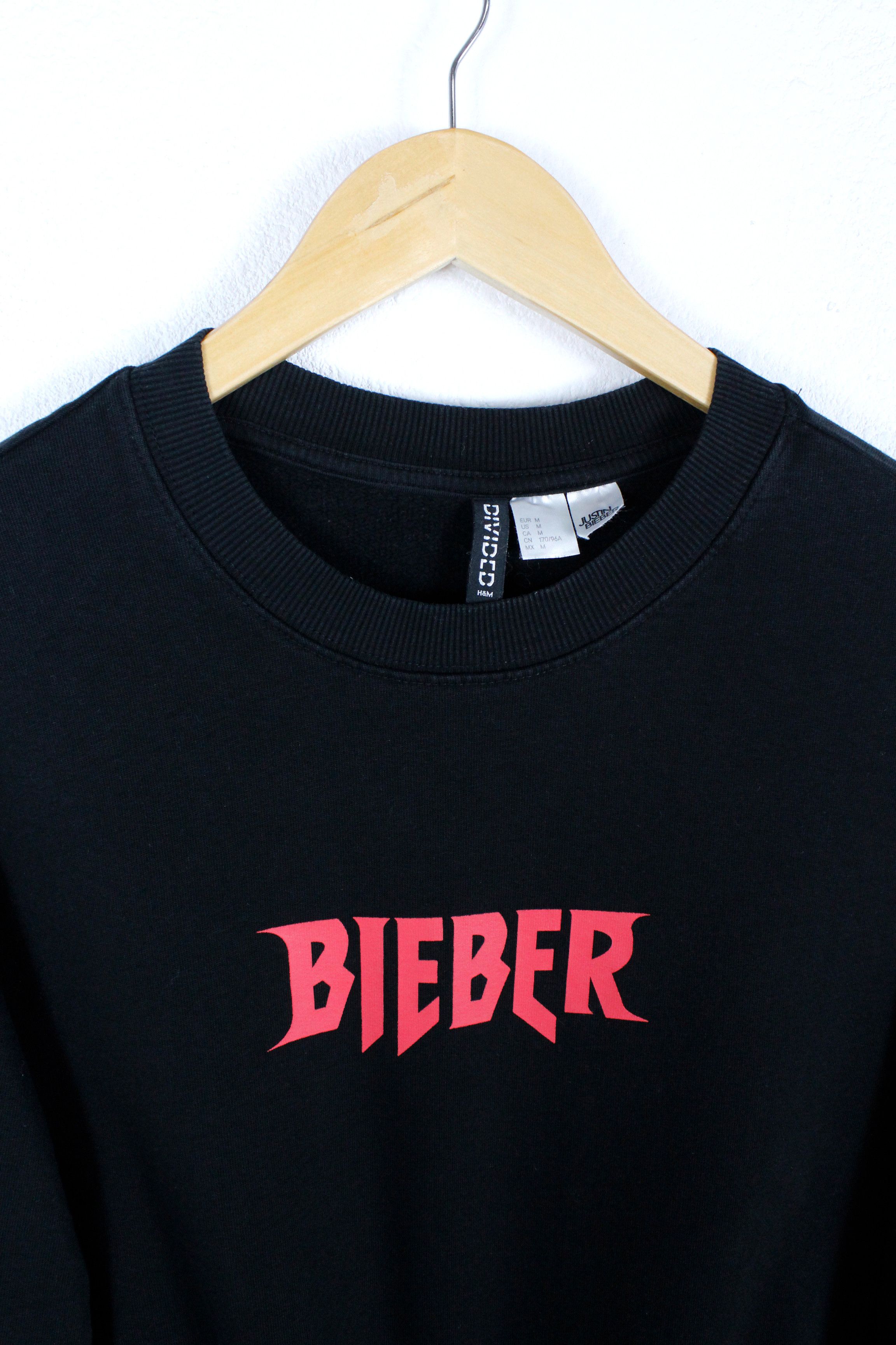 Band Tees × Justin Bieber × Rap Tees Justin Bieber Purpose Tour Pop Graphic Sweatshirt Y2K Size US M / EU 48-50 / 2 - 2 Thumbnail