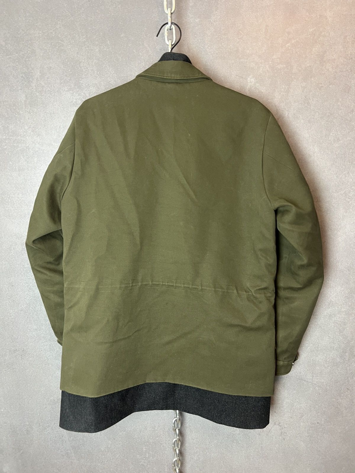 Scotch & Soda Scotch & Soda Double Layered Mens Olive/Gray Military Size L Size US L / EU 52-54 / 3 - 15 Thumbnail