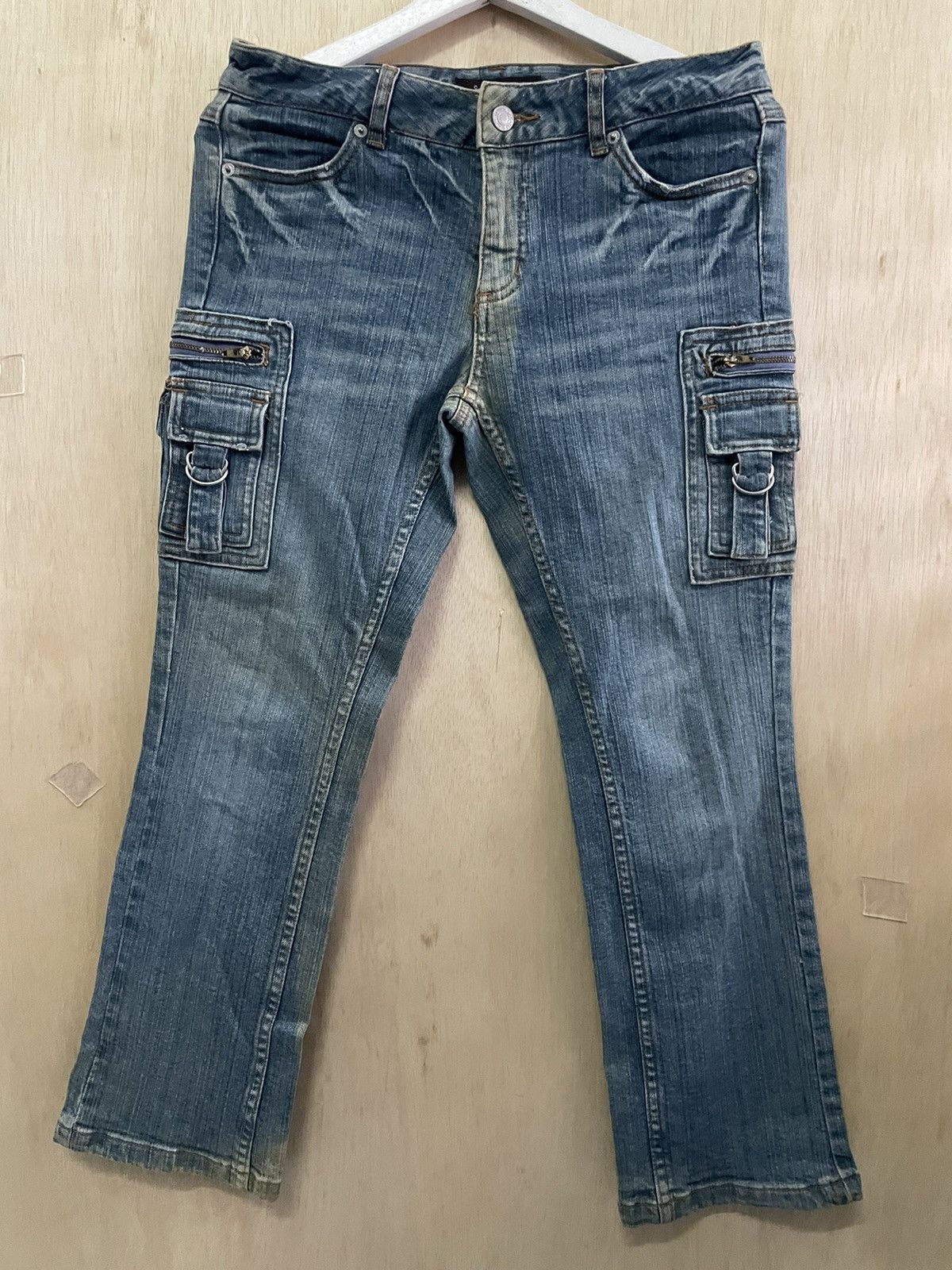 Japanese Brand × Vintage Jeans Cargo pants multiple pocket Size 32" / US 10 / IT 46 - 1 Thumbnail