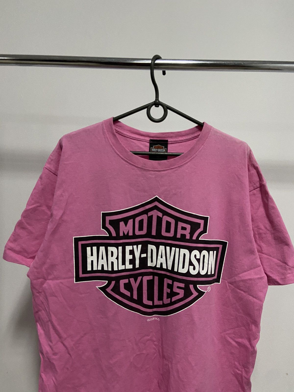 Harley Davidson × Vintage Harley Davidson 2008 big logo moto girl Germany motorclothes Size US L / EU 52-54 / 3 - 3 Thumbnail
