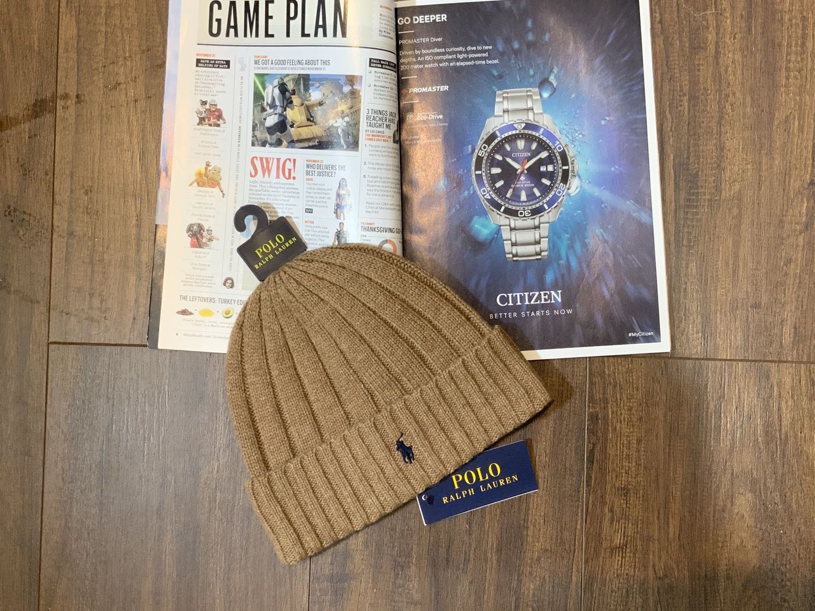 Polo Ralph Lauren Men’s Polo Ralph Lauren Wool Winter Beanie Size ONE SIZE - 4 Thumbnail