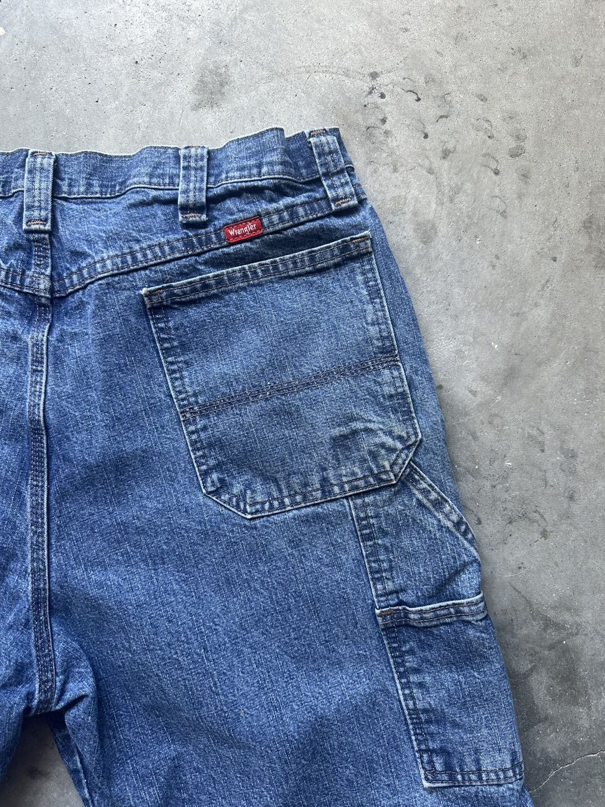Wrangler Vintage Wrangler Carpenter Denim Shorts Size US 36 / EU 52 - 3 Thumbnail