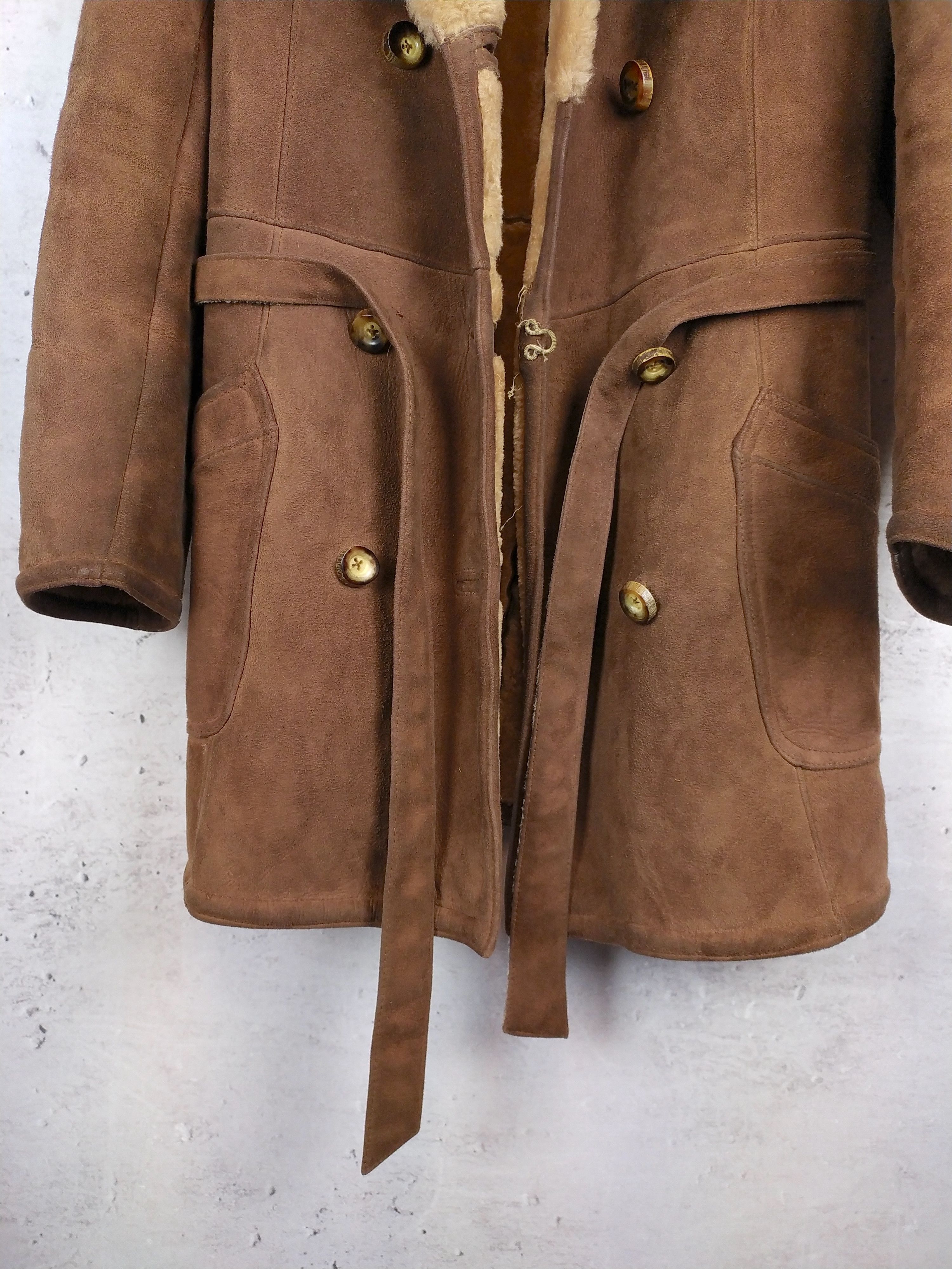 Vintage Sawyer of Napa - California shearling coat Size S / US 4 / IT 40 - 5 Thumbnail