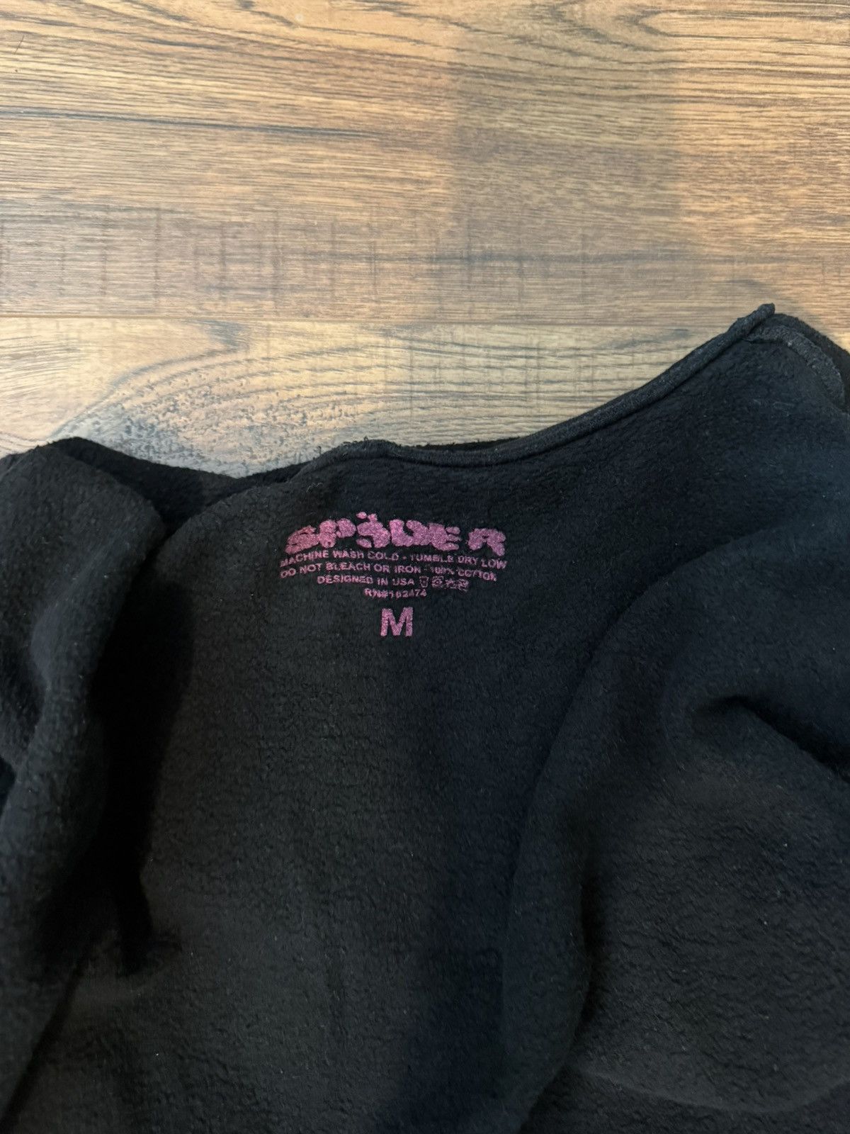 Sp5der Sp5der P*nk Hoodie 'Black' Size US M / EU 48-50 / 2 - 8 Thumbnail
