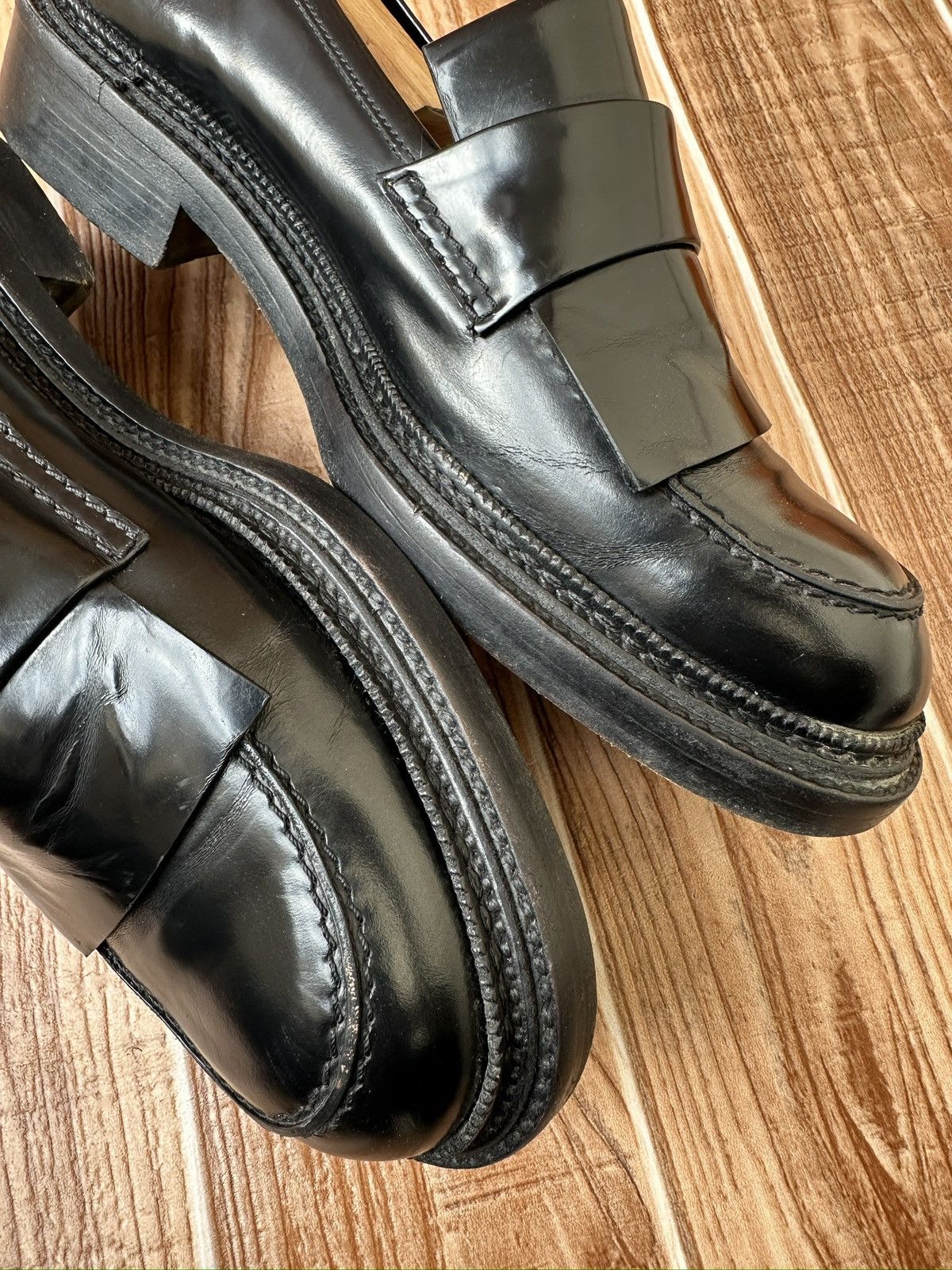 Jil Sander Jil Sander Black Derby Loafer Size US 7 / EU 40 - 6 Thumbnail