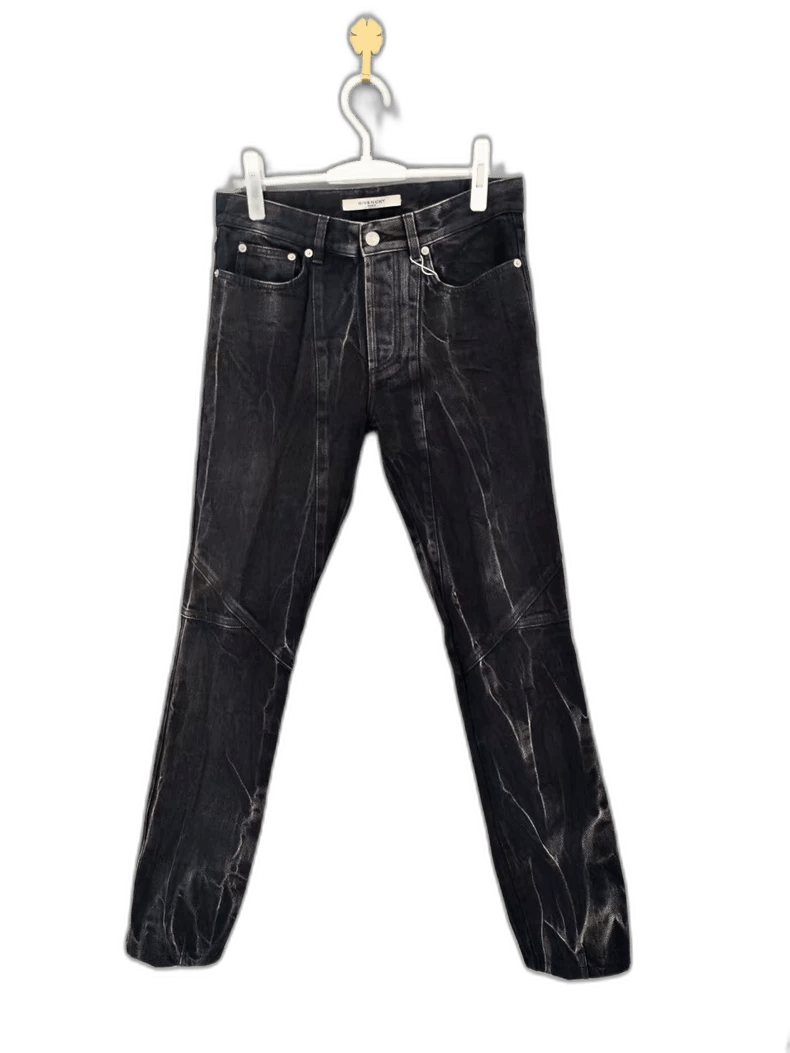 Givenchy Givenchy Givenchy Marble Crack Denim Pants -2507 Size US 29 - 1 Thumbnail