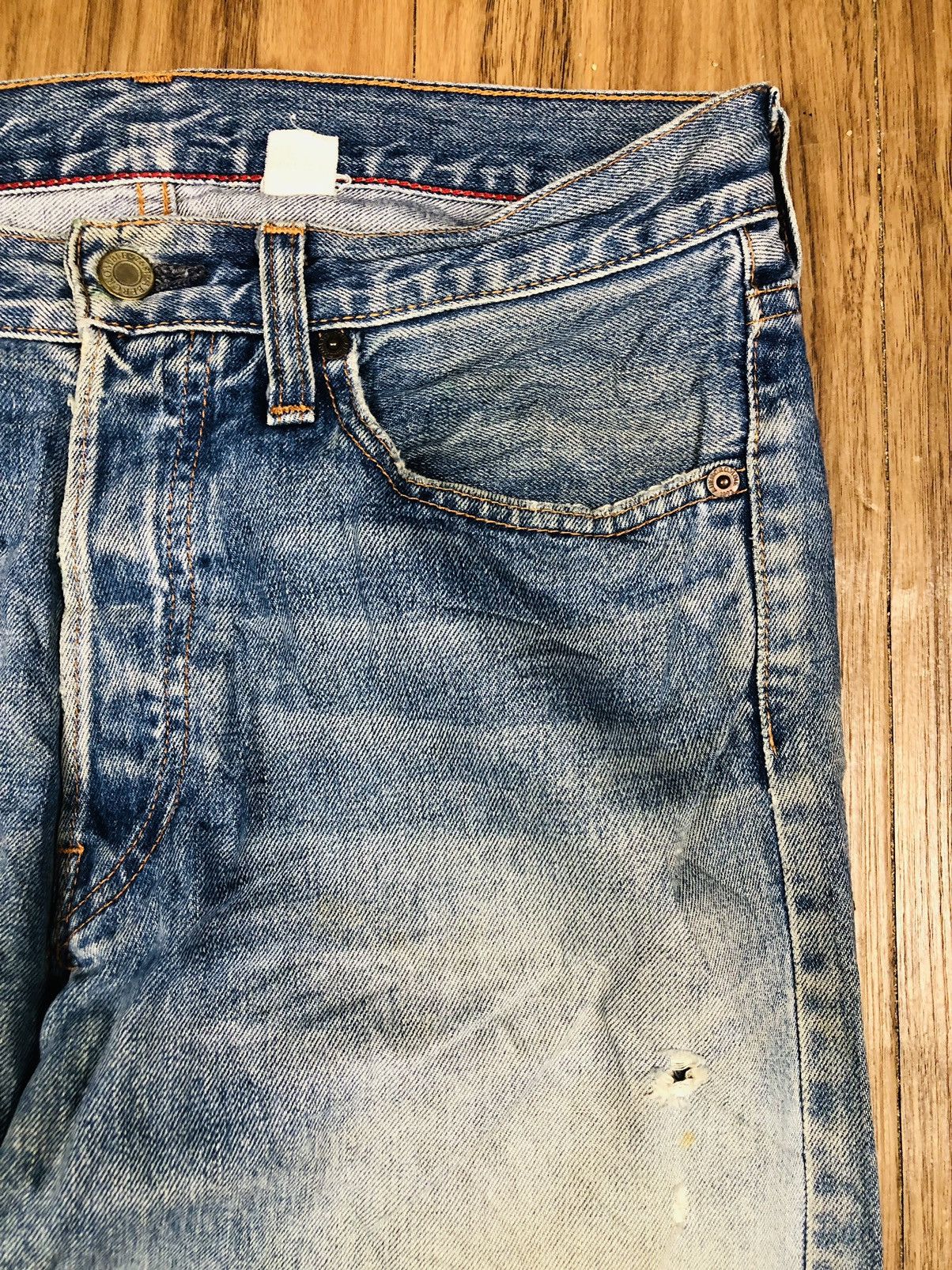 Abercrombie & Fitch Abercrombie & Fitch Premium Denim Jeans (35) Size US 32 / EU 48 - 6 Thumbnail
