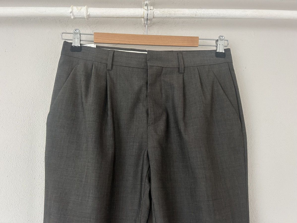 Maison Margiela Maison Margiela Gray Wool Trousers Size US 28 / EU 44 - 3 Thumbnail
