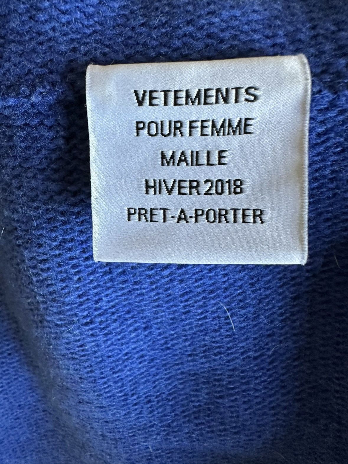Vetements Vetements 18aw destroy sweater Size US M / EU 48-50 / 2 - 3 Thumbnail