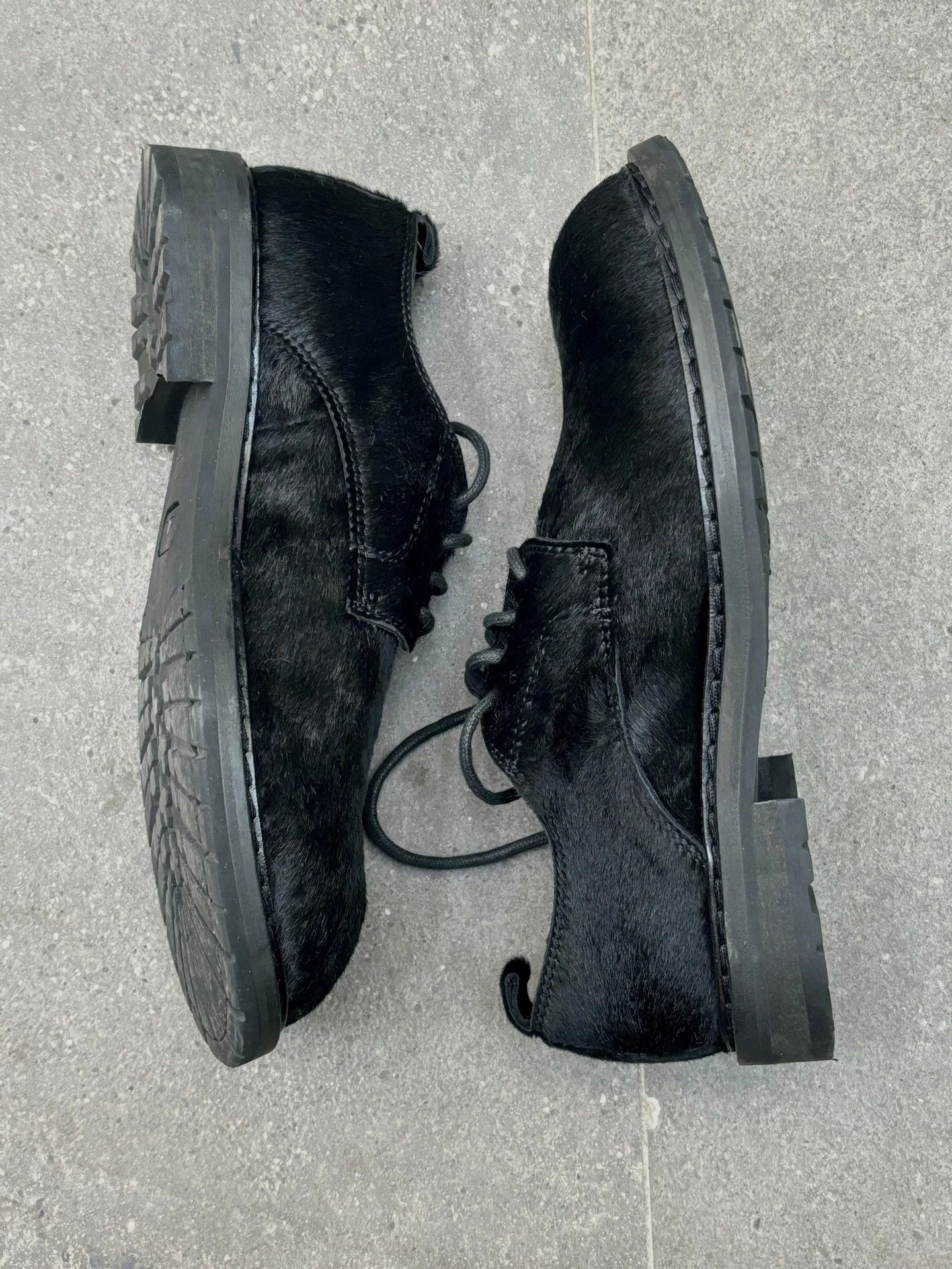 Ann Demeulemeester Ann Demeulemeester Horsehair Derby Shoes 40 Size US 7 / EU 40 - 5 Thumbnail