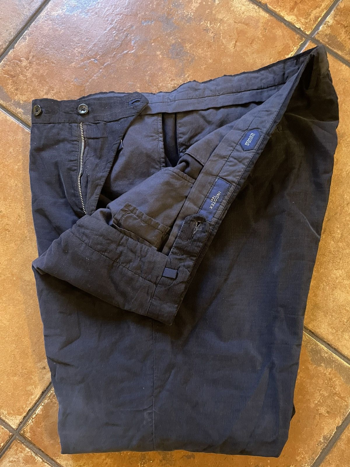 Incotex Micro Wale Corduroy Benn Pant Size US 40 / EU 56 - 2 Thumbnail