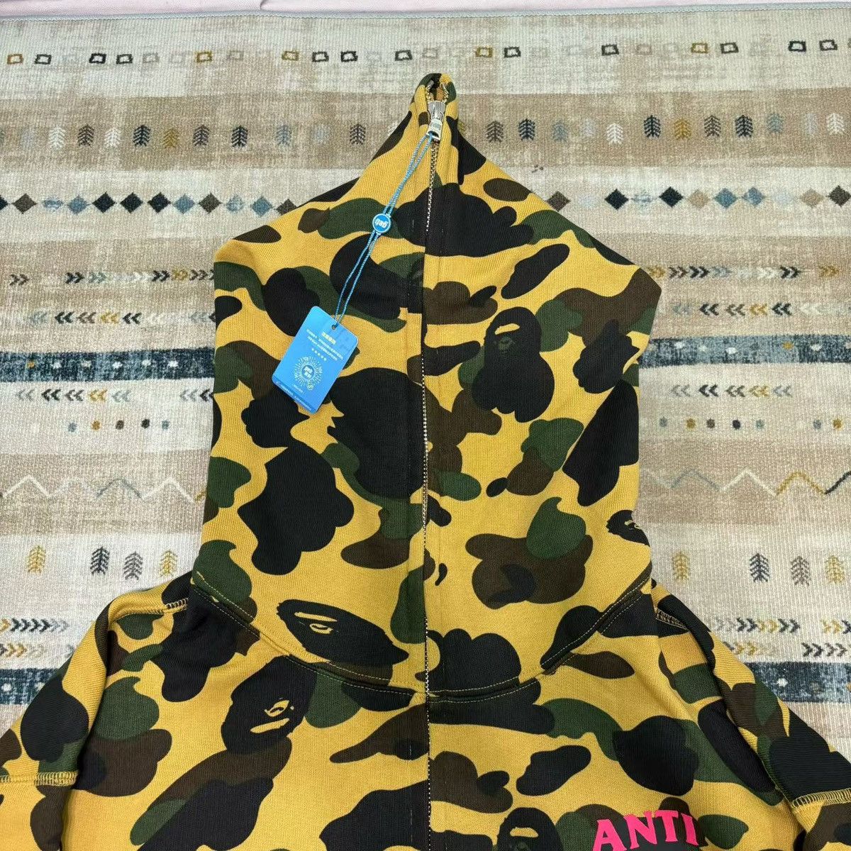 Bape COLOR CAMO SHARK FULL ZIP HOODIE Size US L / EU 52-54 / 3 - 3 Thumbnail