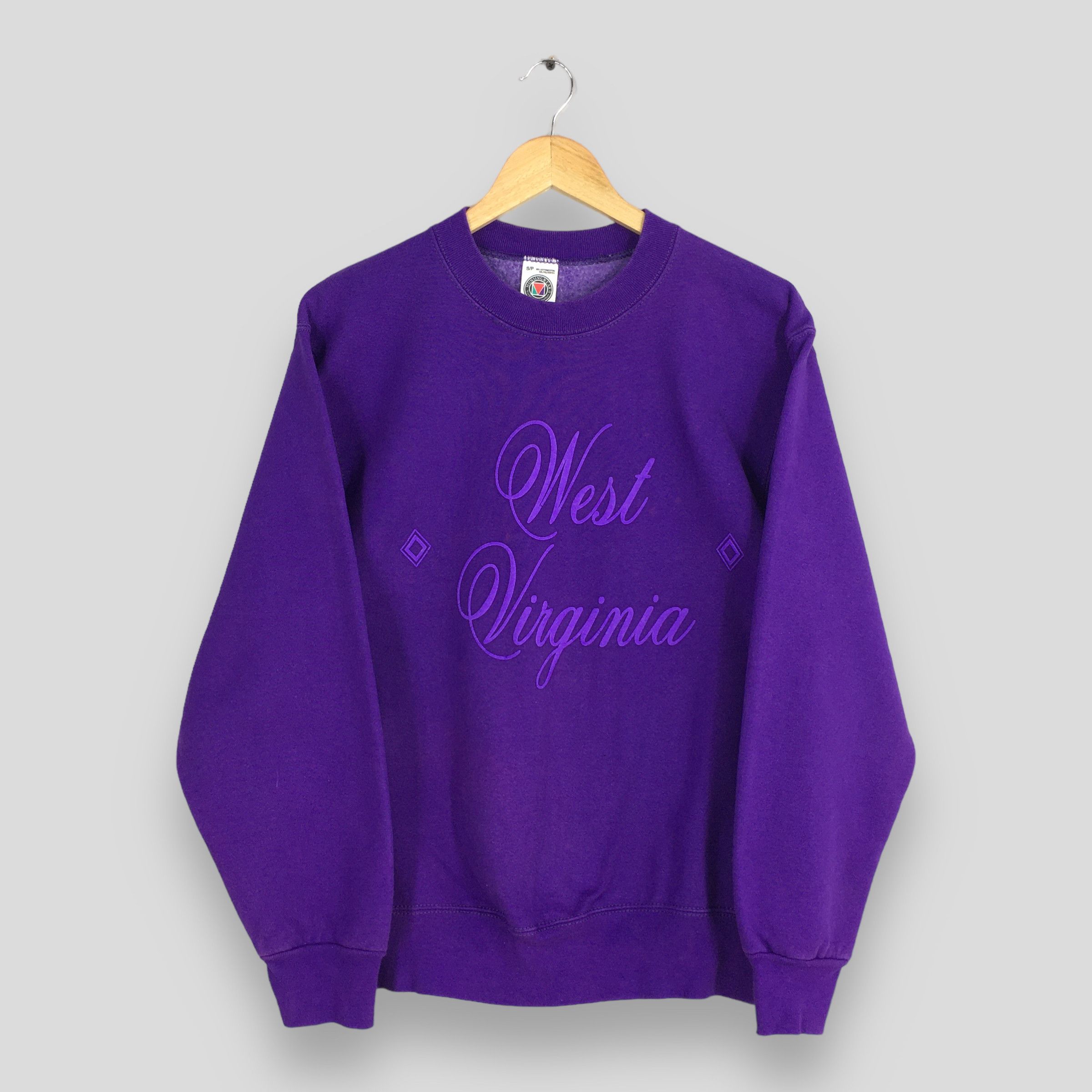NCAA Vintage West Virginia Mountaineers Football Sweatshirt Small Size US S / EU 44-46 / 1 - 1 Thumbnail