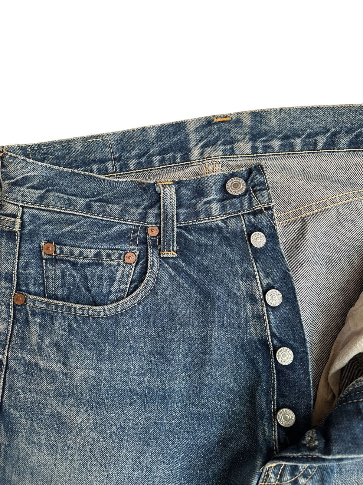 Denime Denime 1947 Model Made in Japan Size US 30 / EU 46 - 4 Thumbnail