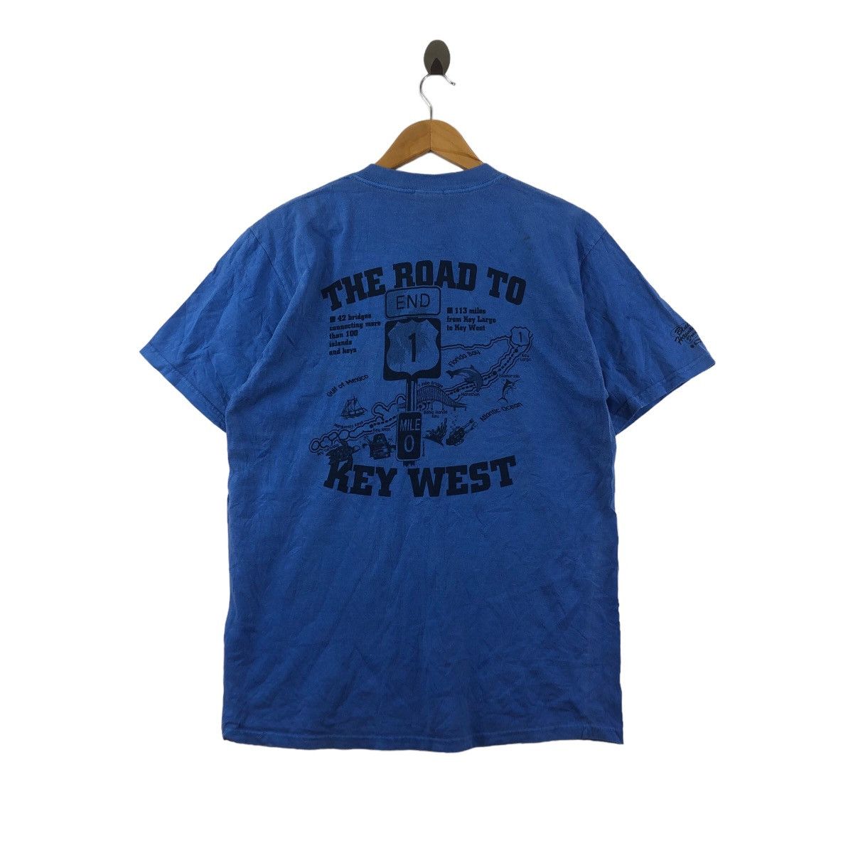 Other Vintage CRAZY SHIRTS The Road To Key West Cowboy Tee Shirt Size US M / EU 48-50 / 2 - 4 Thumbnail