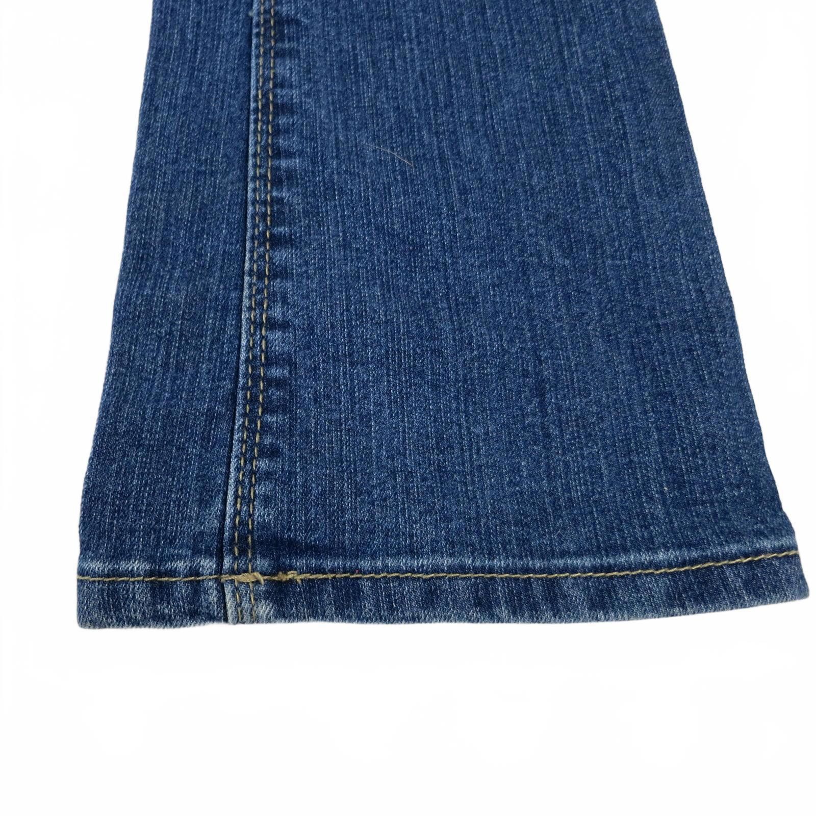 Anti Social Social Club So Bootcut Blue Denim Jeans Kids Size 10 Size 24" / US 00 / IT 34 - 2 Thumbnail