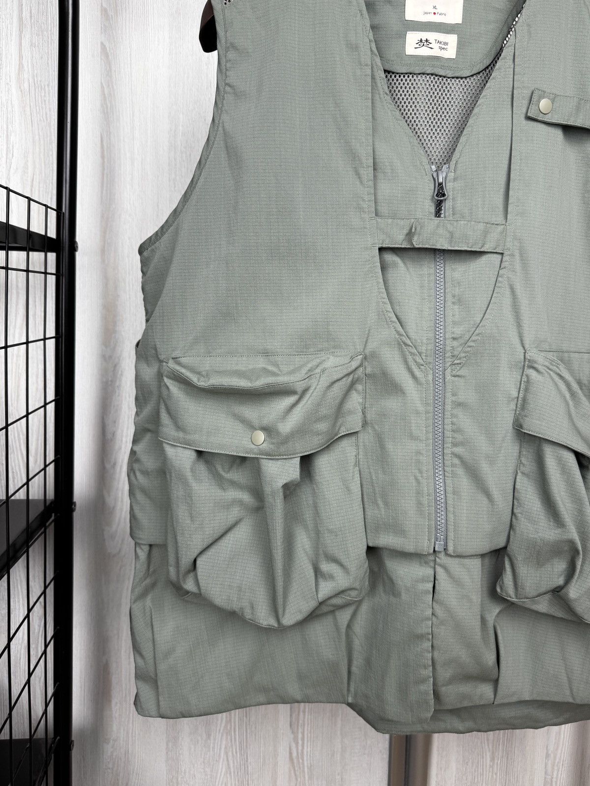 Snow Peak Snow Peak Green Fire-Resistant Vest Size US XL / EU 56 / 4 - 4 Thumbnail