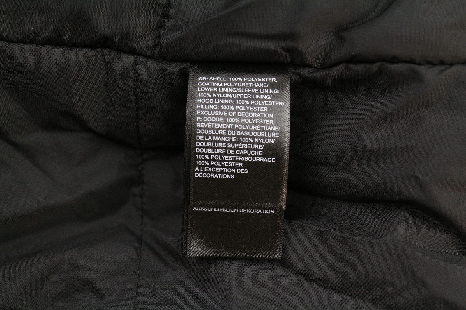 The North Face INLUX S Black Dryvent Lined Padded Hooded Jacket 79685 Size S / US 4 / IT 40 - 8 Thumbnail